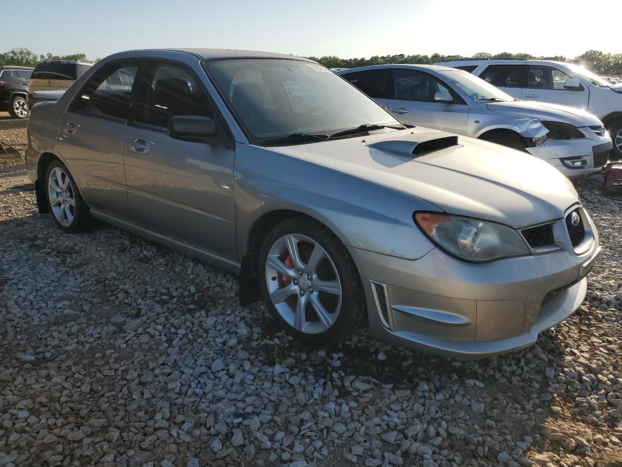 2006 Subaru Impreza Wrx Silver vin: JF1GD796X6G511692