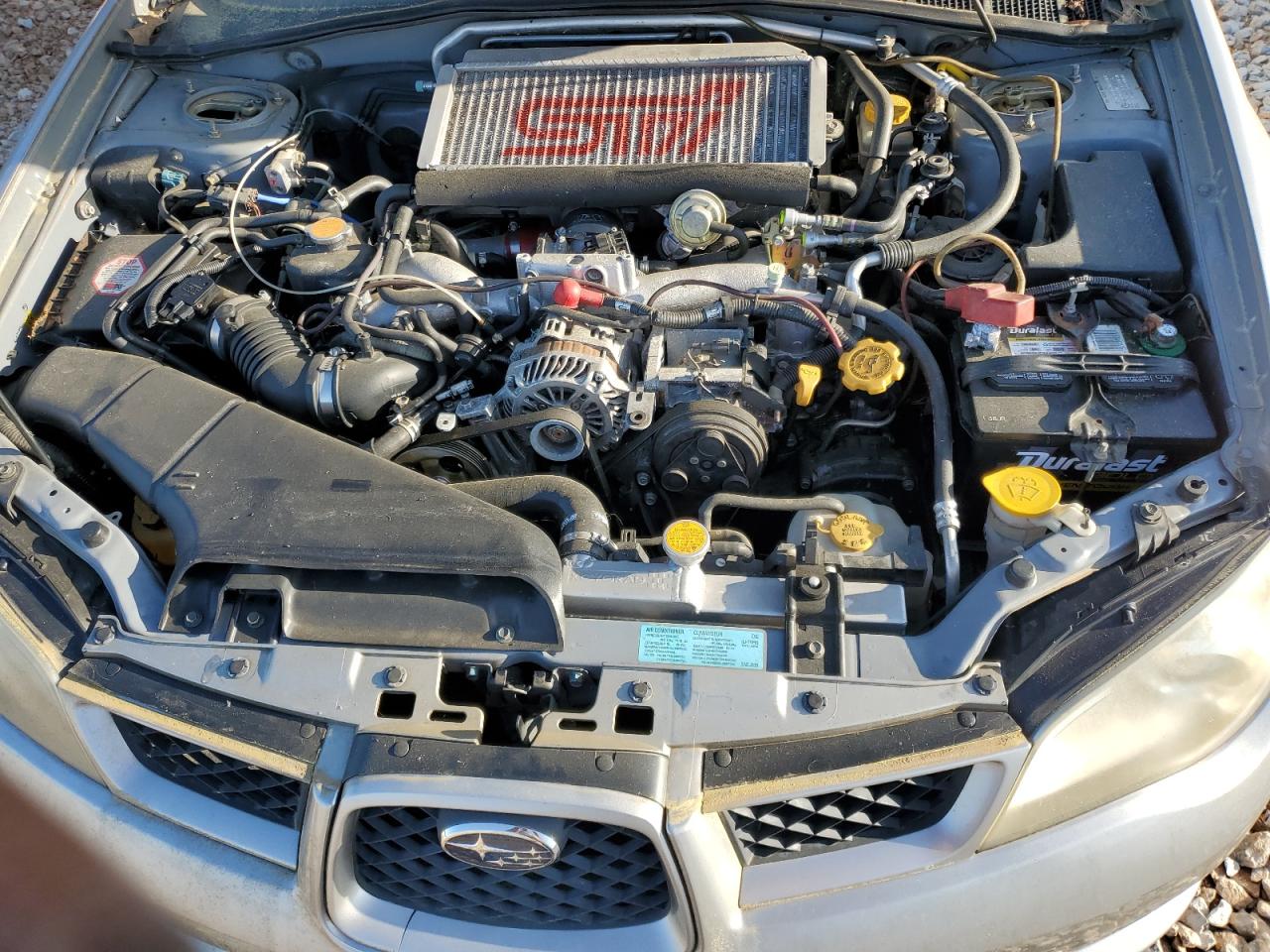 2006 Subaru Impreza Wrx Silver vin: JF1GD796X6G511692