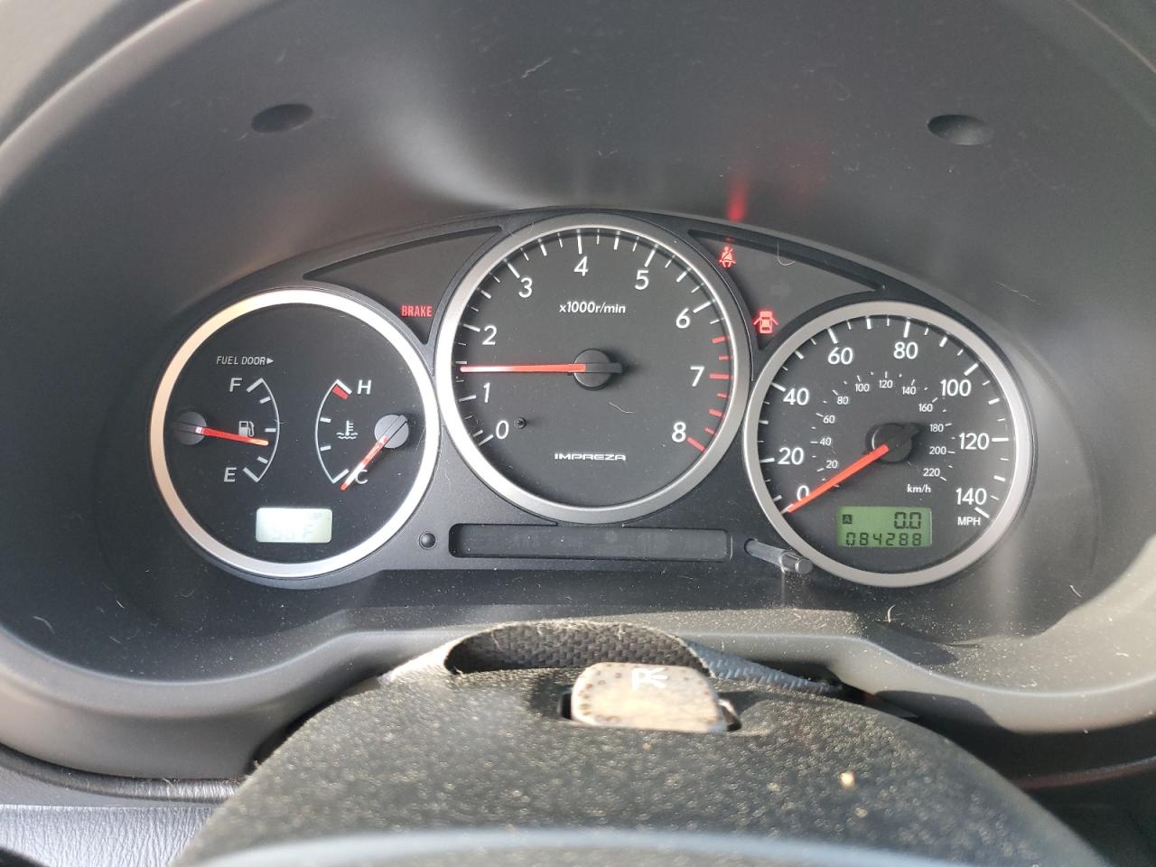 2006 Subaru Impreza Wrx Silver vin: JF1GD796X6G511692