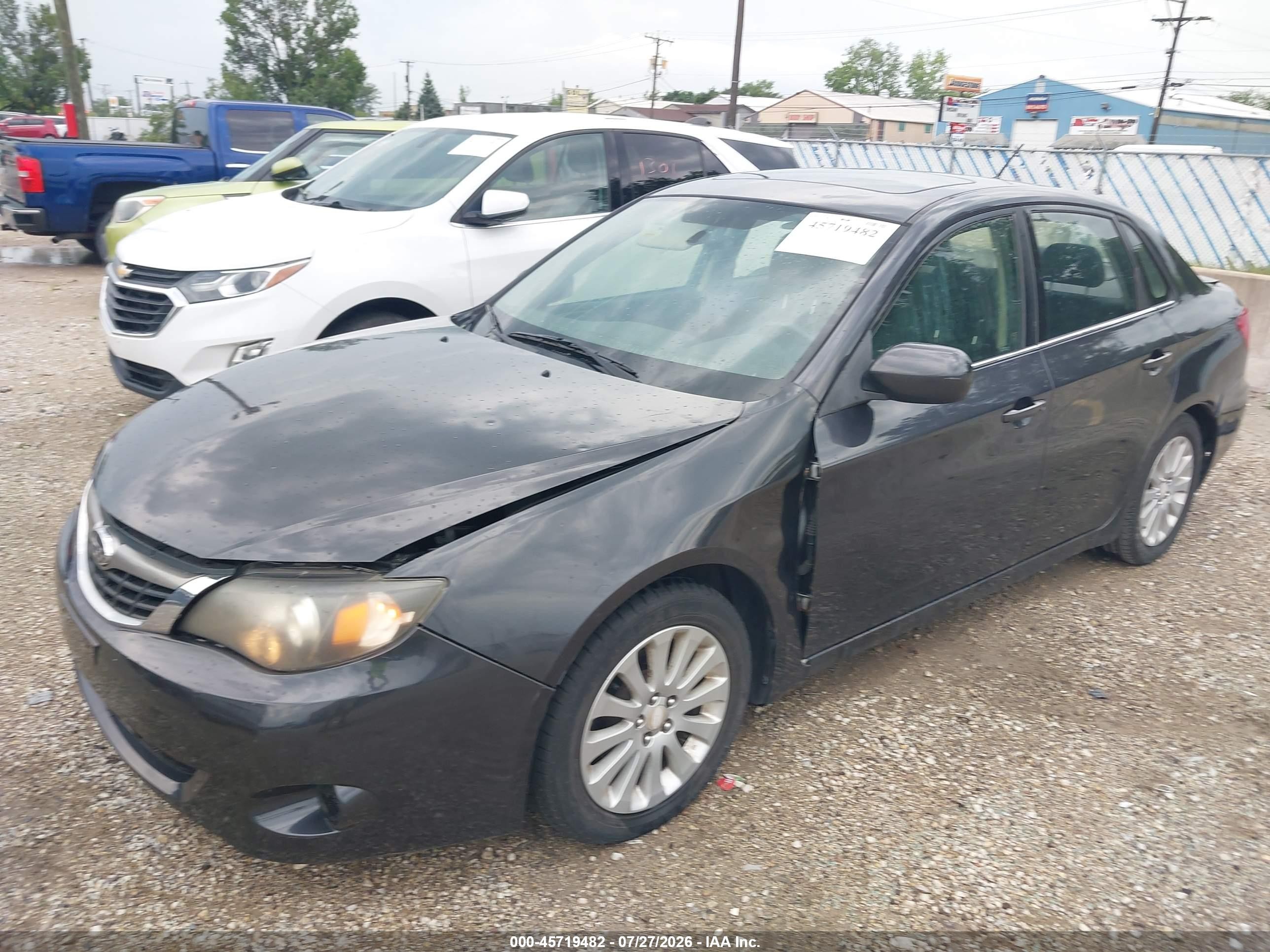 2009 Subaru Impreza 2.5i Серый vin: JF1GE60629H506277