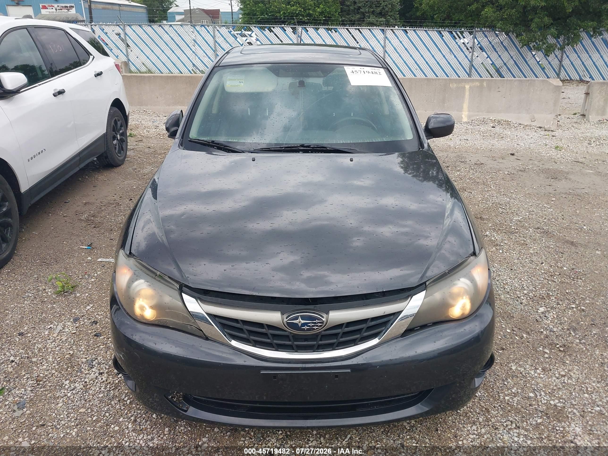 2009 Subaru Impreza 2.5i Серый vin: JF1GE60629H506277