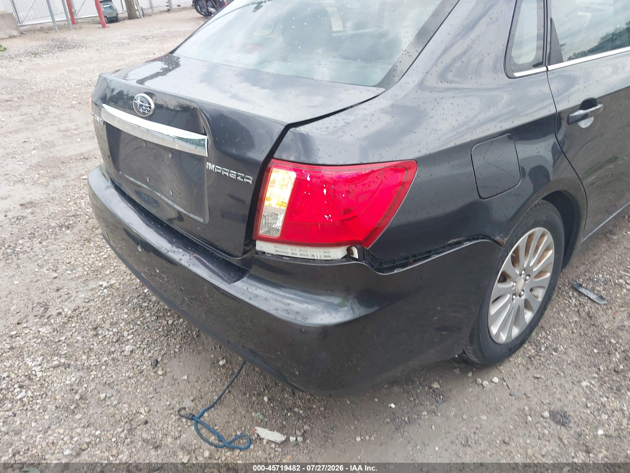2009 Subaru Impreza 2.5i Серый vin: JF1GE60629H506277