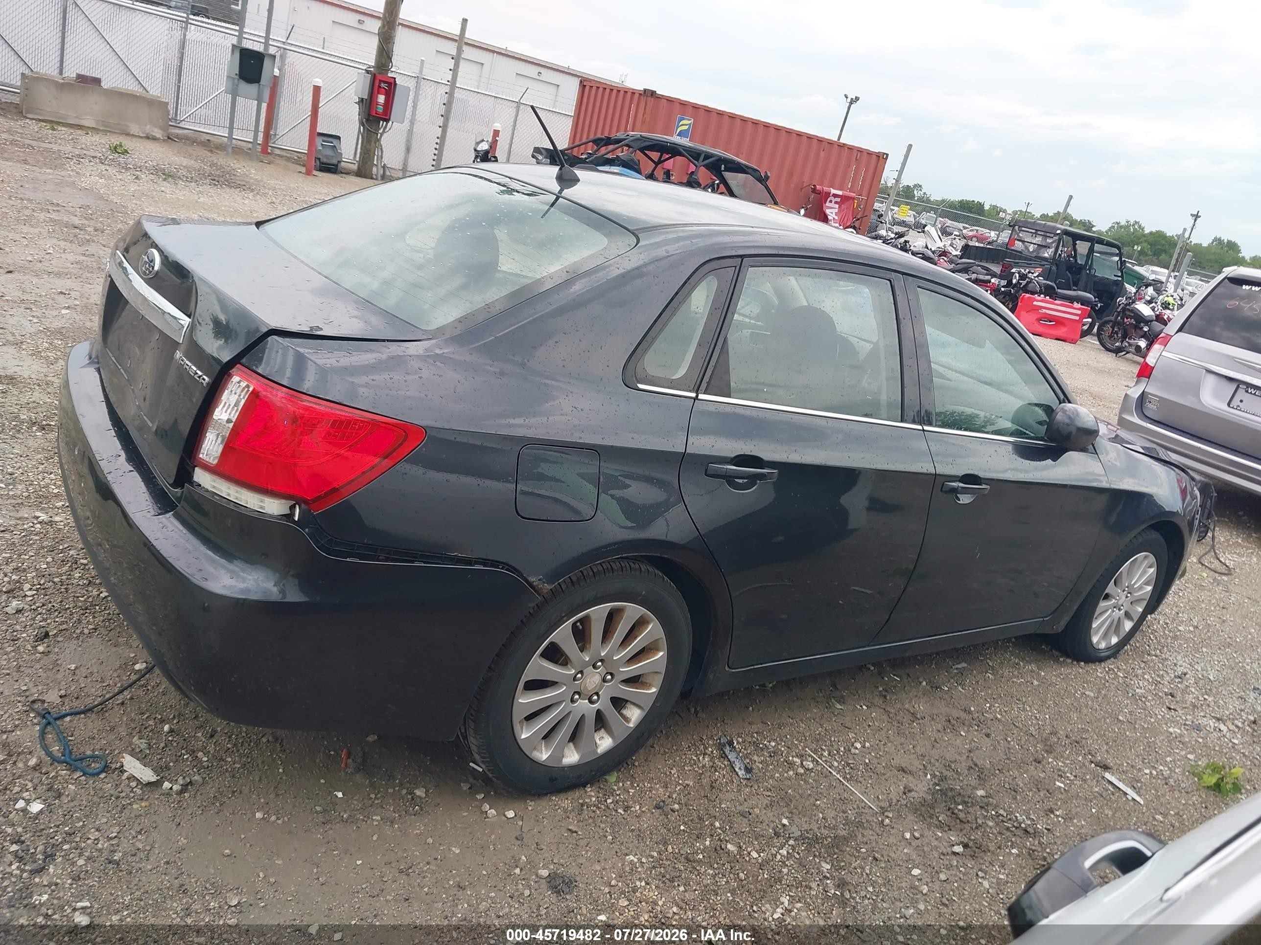 2009 Subaru Impreza 2.5i Серый vin: JF1GE60629H506277