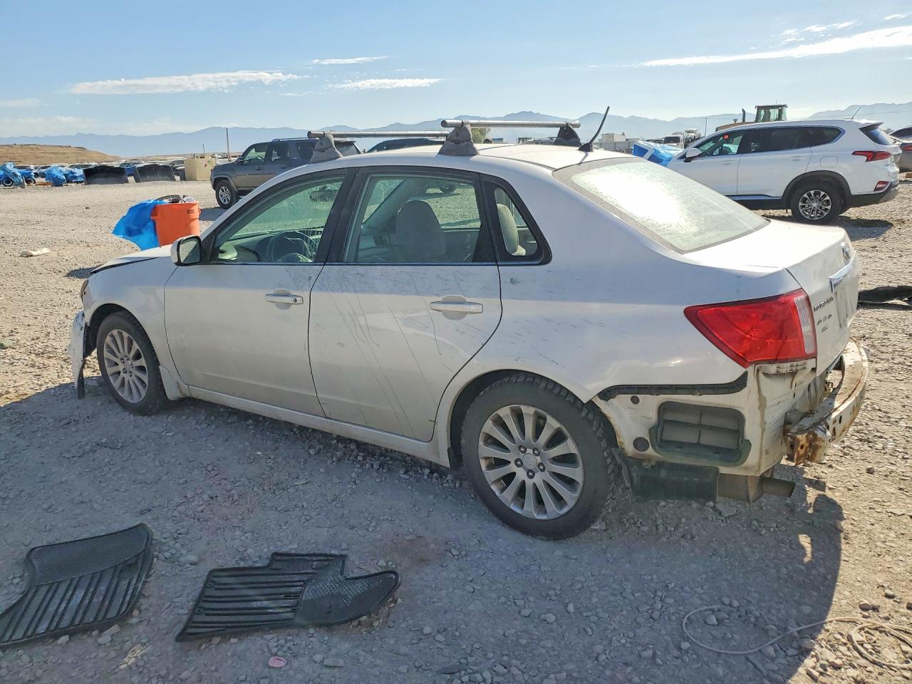 2009 Subaru Impreza 2.5i Premium Белый vin: JF1GE60639H517501
