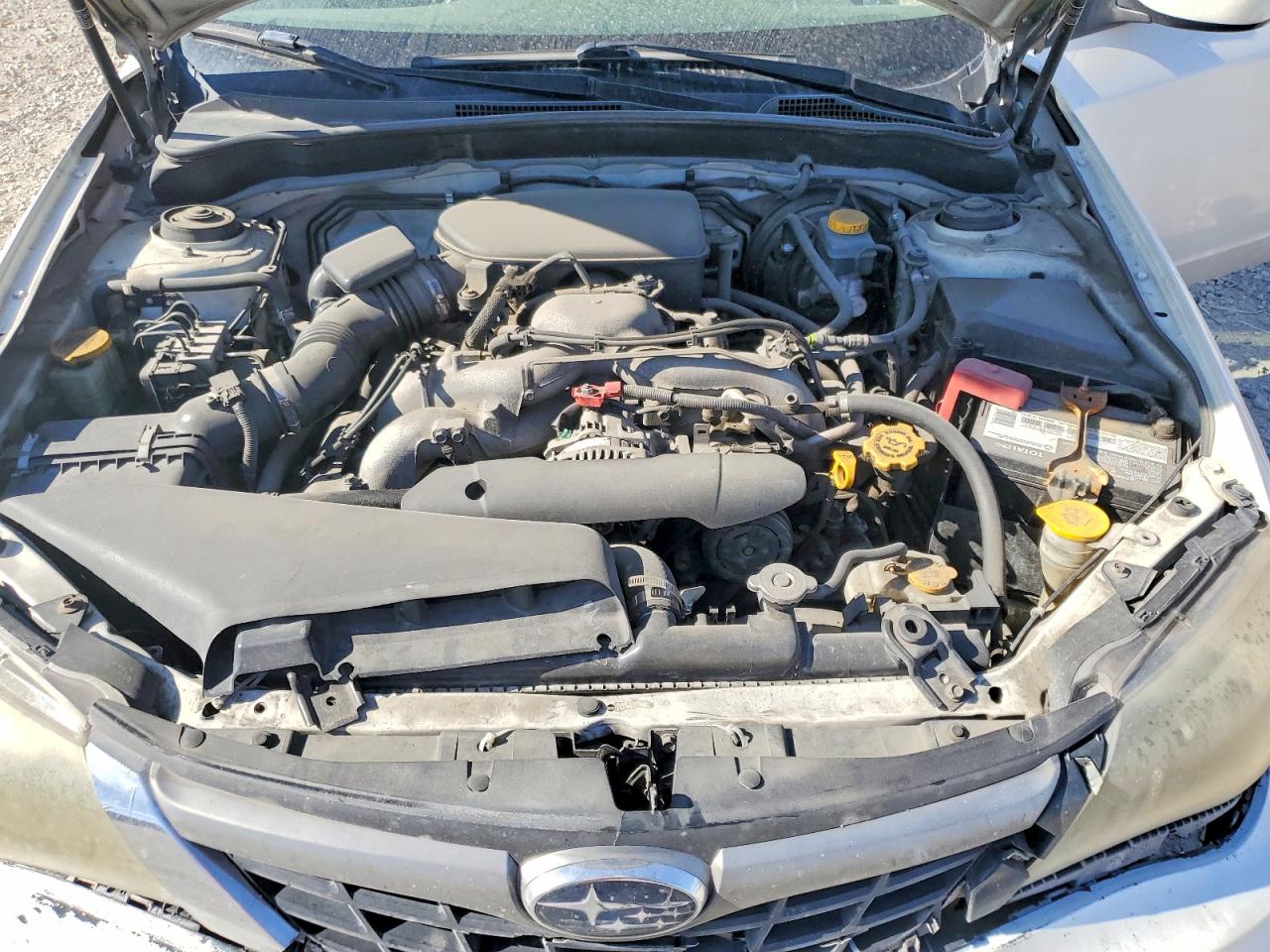 2009 Subaru Impreza 2.5i Premium Белый vin: JF1GE60639H517501
