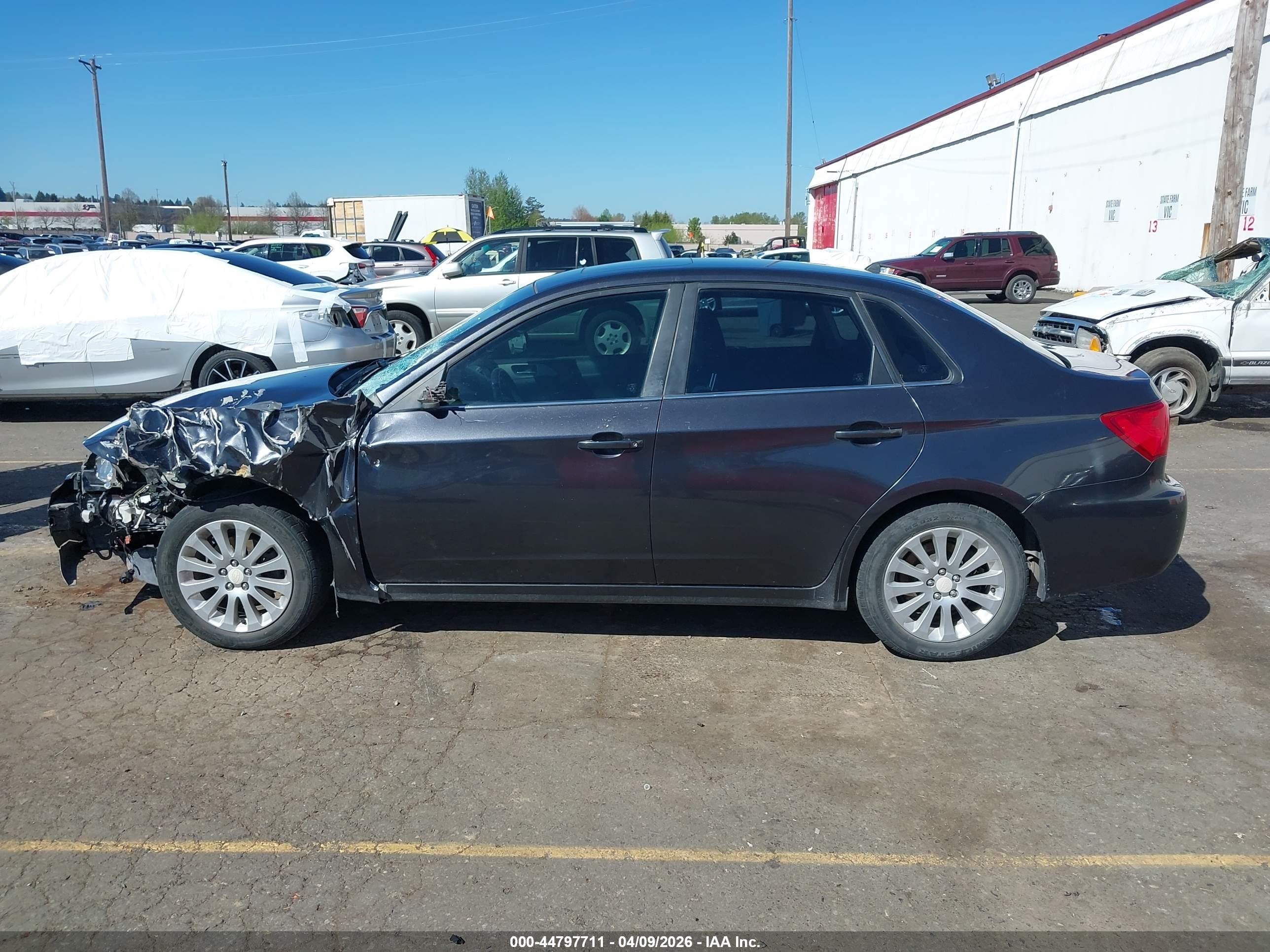 2009 Subaru Impreza 2.5i Серый vin: JF1GE60649H517149