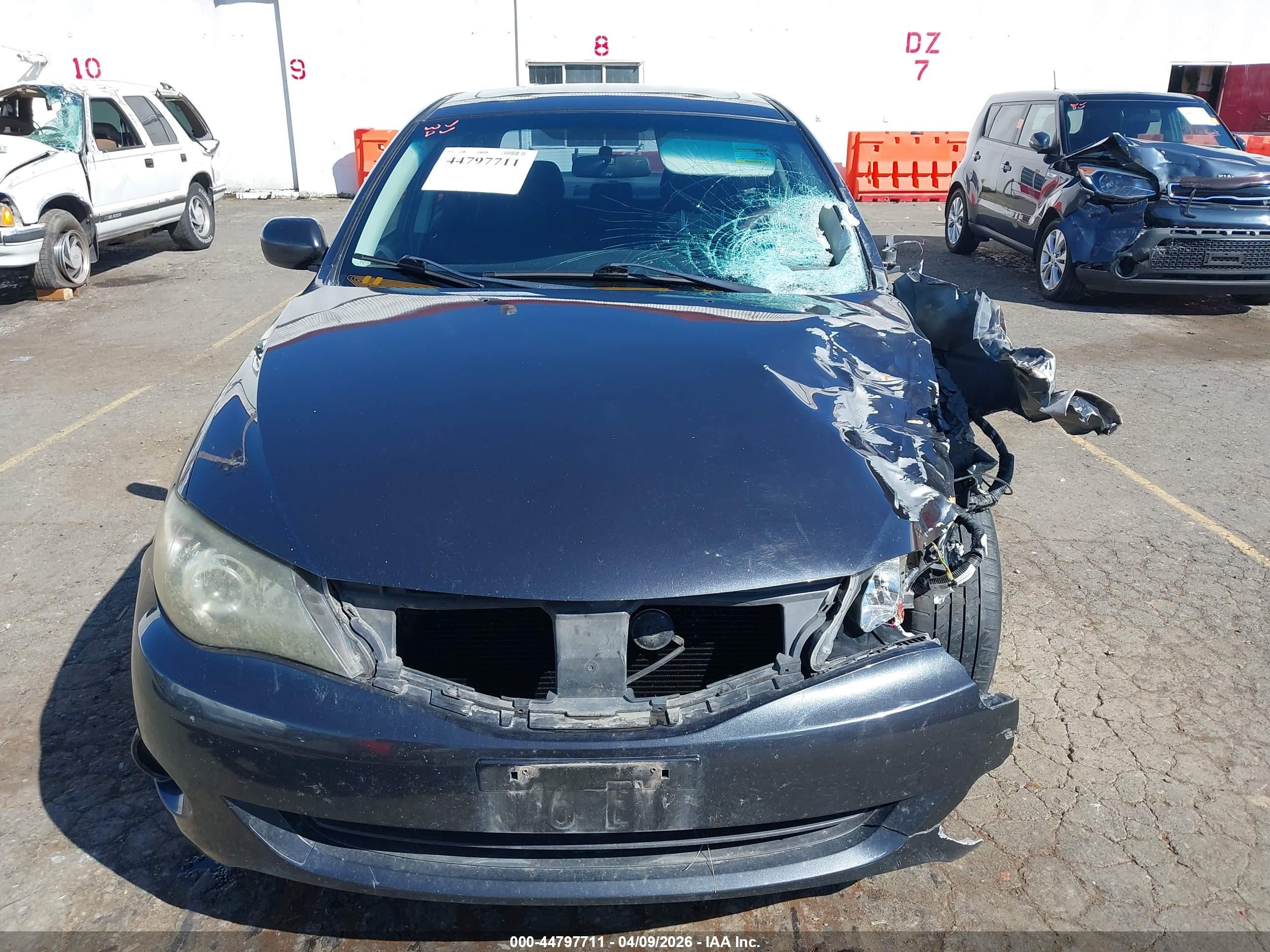 2009 Subaru Impreza 2.5i Серый vin: JF1GE60649H517149