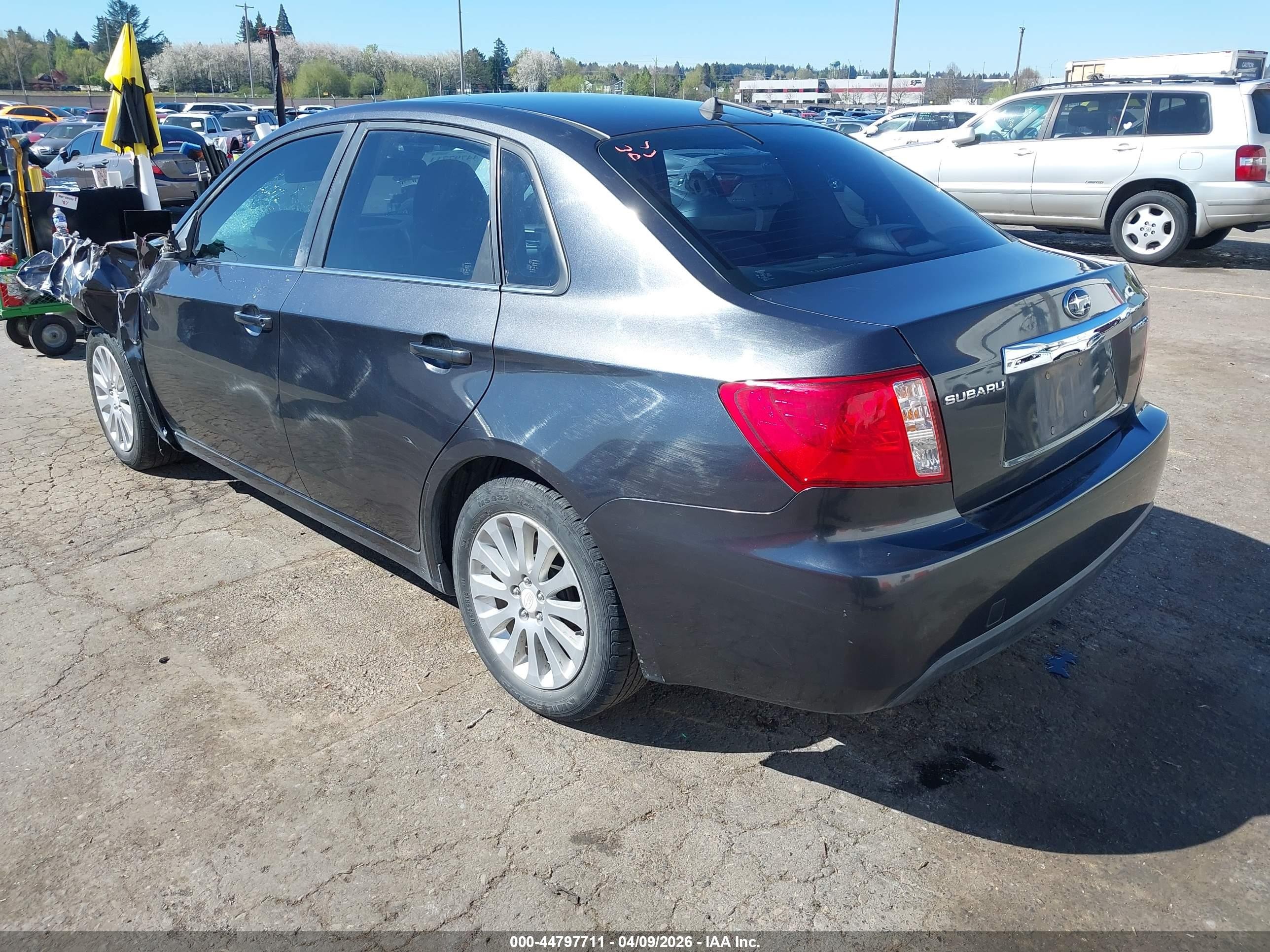 2009 Subaru Impreza 2.5i Серый vin: JF1GE60649H517149