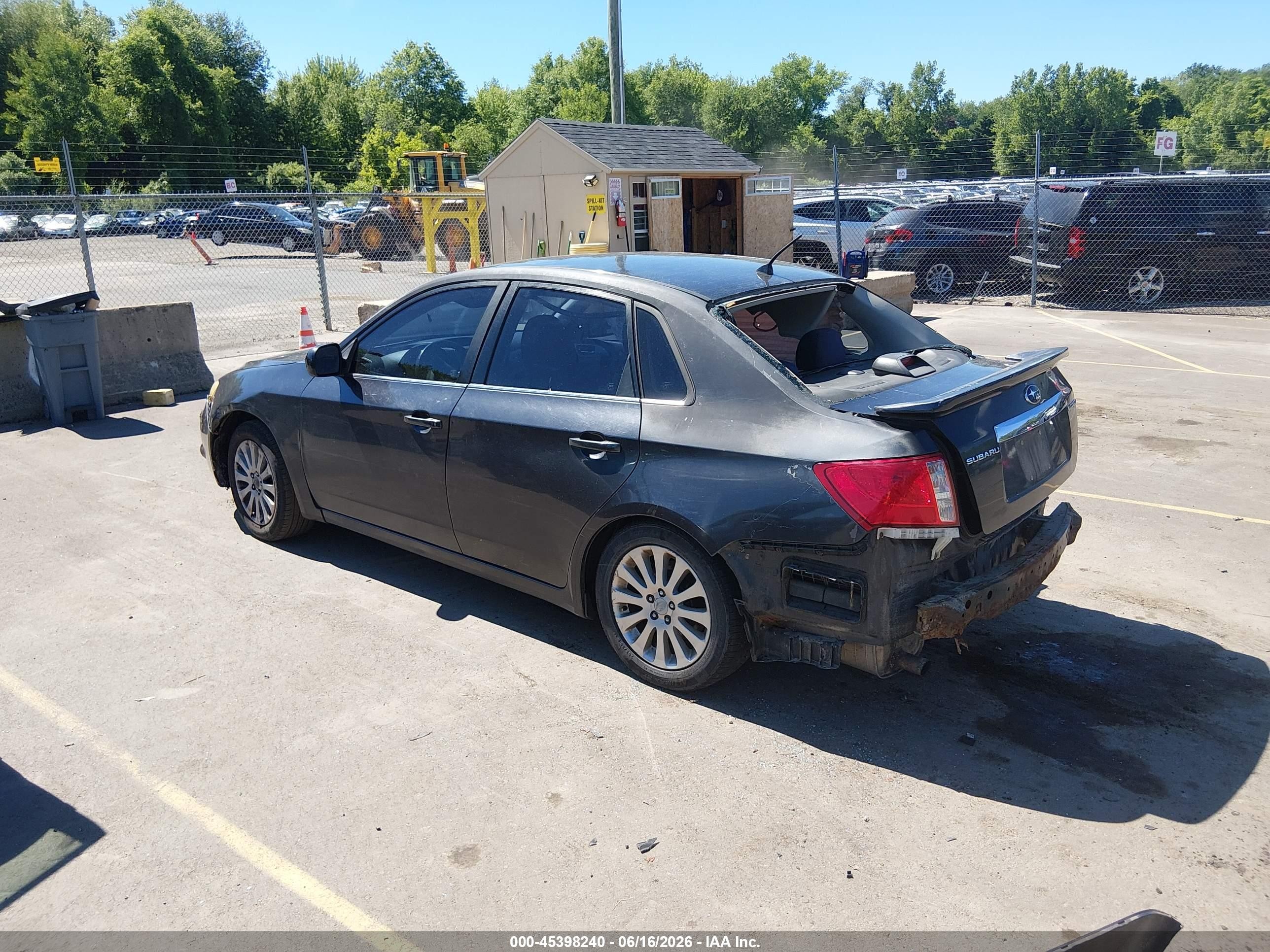 2009 Subaru Impreza 2.5i Серый vin: JF1GE60649H520150