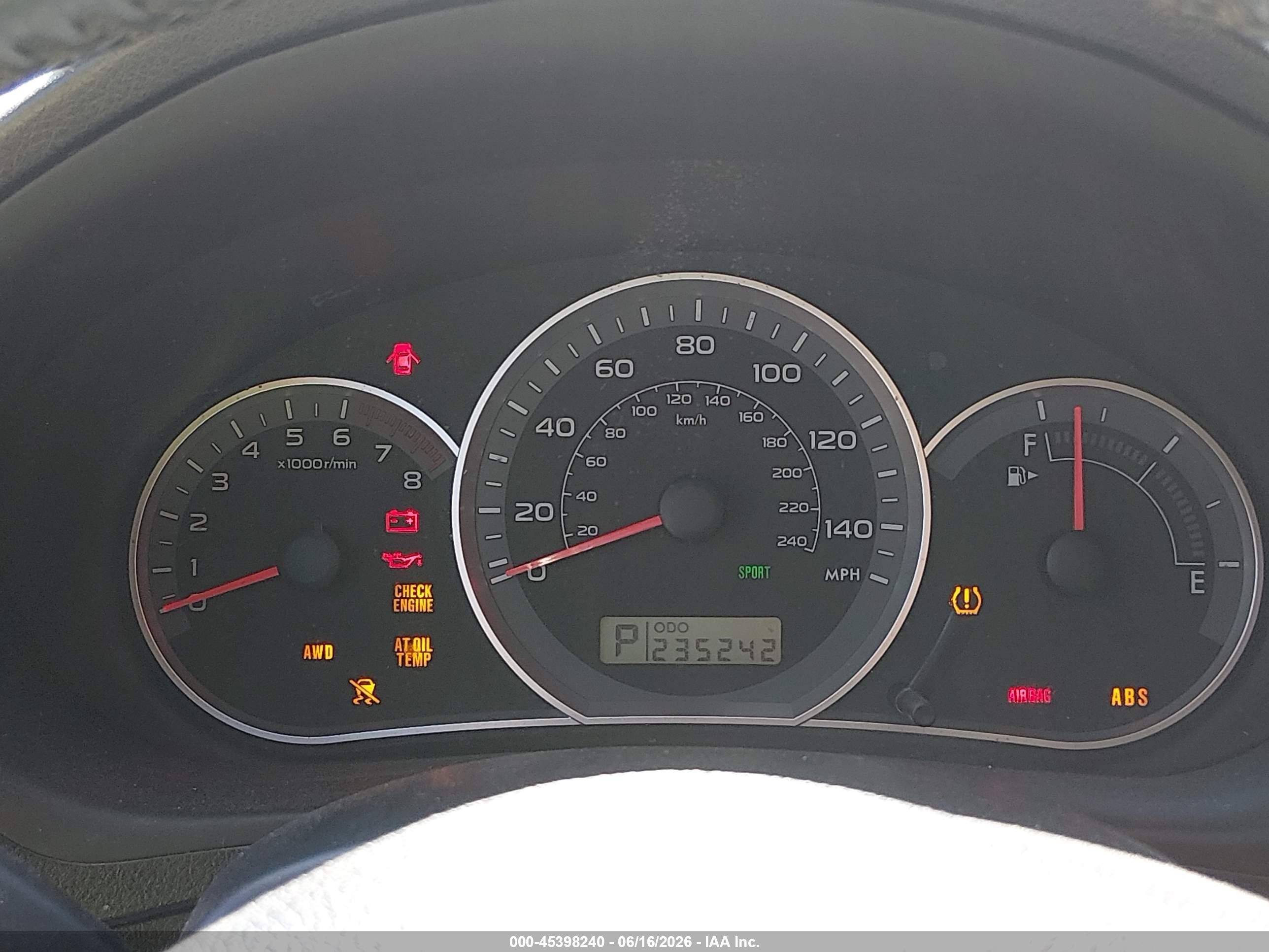 2009 Subaru Impreza 2.5i Серый vin: JF1GE60649H520150