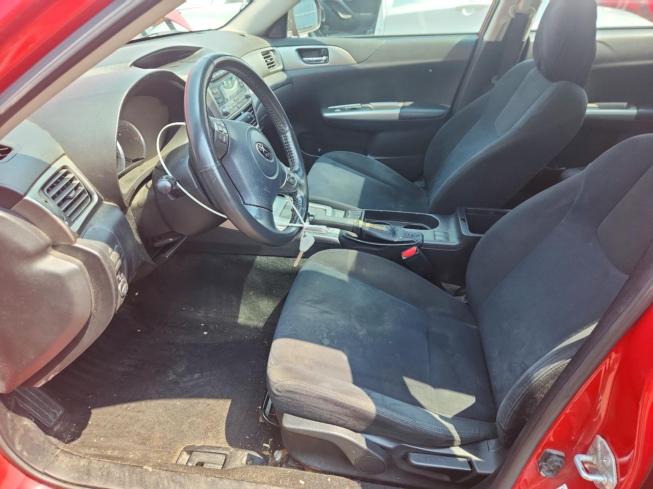 2009 Subaru Impreza 2.5i Premium Красный vin: JF1GE60659H509884