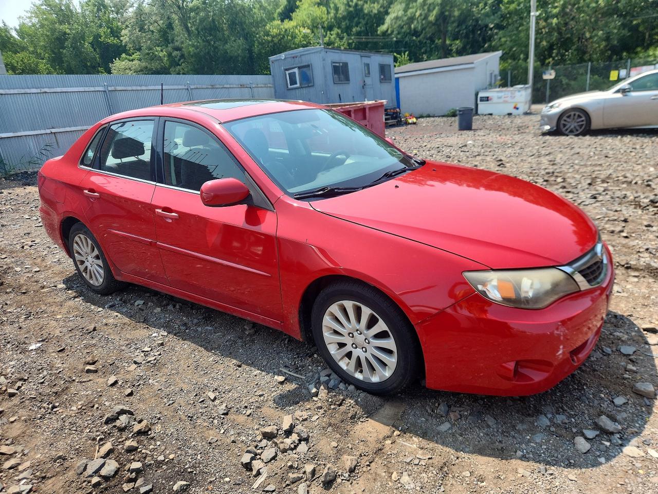 2009 Subaru Impreza 2.5i Premium Красный vin: JF1GE60659H509884
