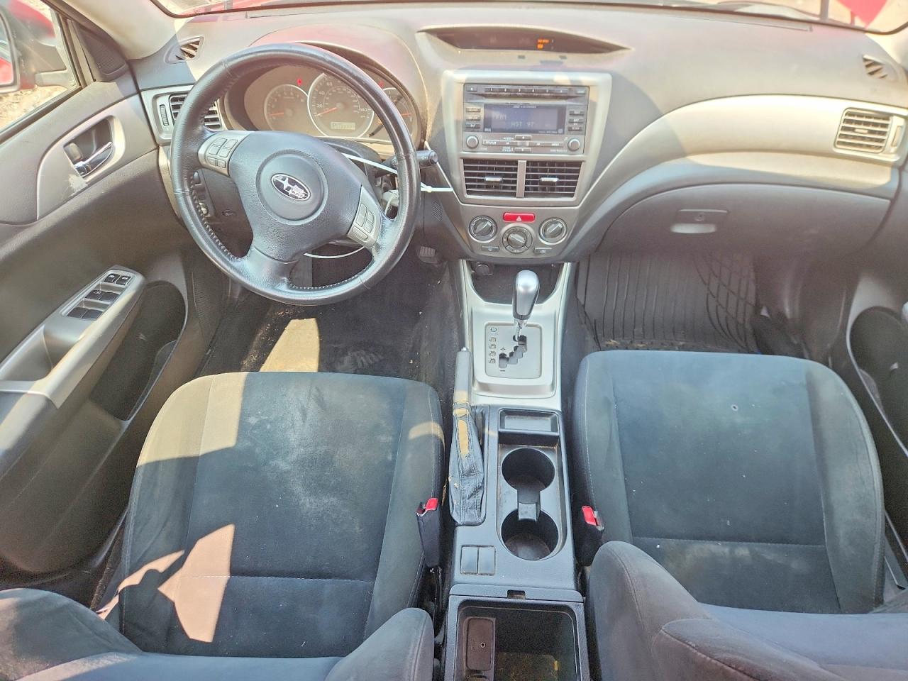 2009 Subaru Impreza 2.5i Premium Красный vin: JF1GE60659H509884