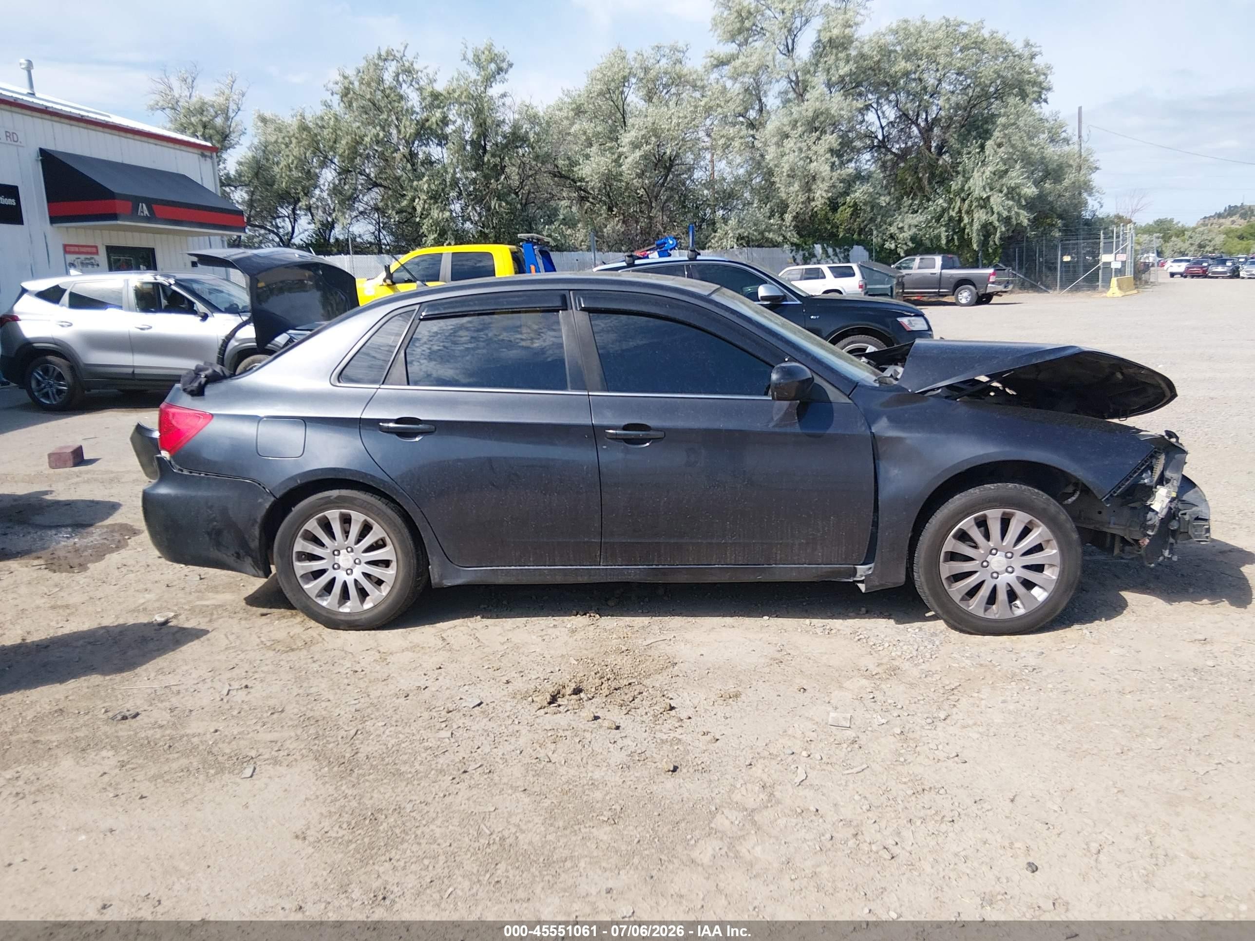 2009 Subaru Impreza 2.5i Черный vin: JF1GE60669H513765