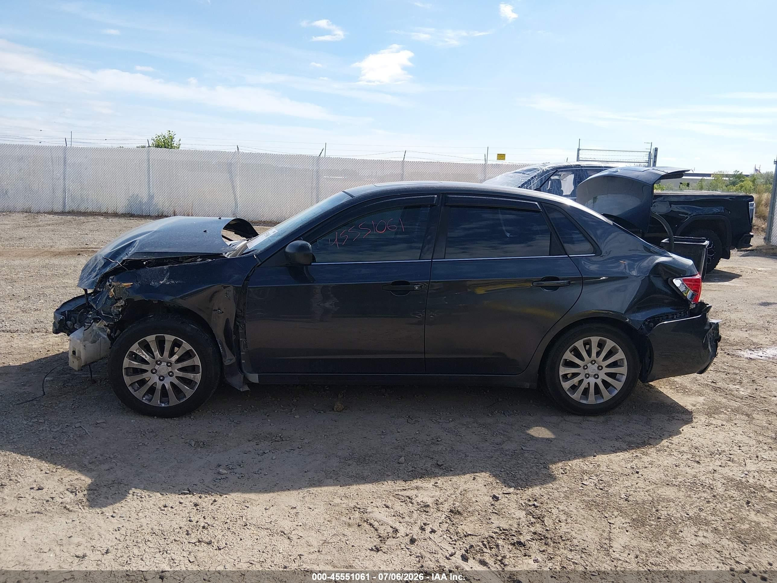 2009 Subaru Impreza 2.5i Черный vin: JF1GE60669H513765