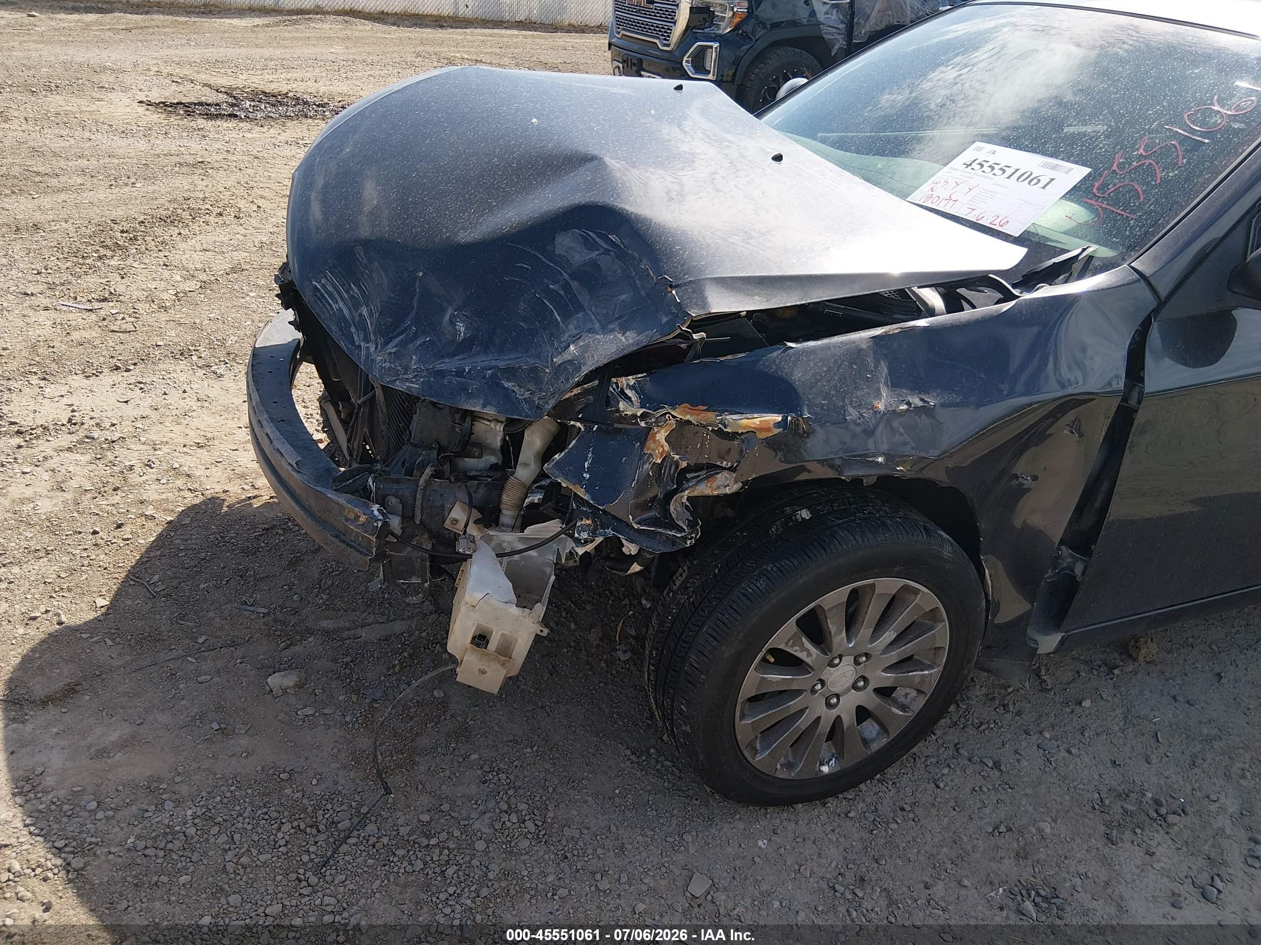2009 Subaru Impreza 2.5i Черный vin: JF1GE60669H513765