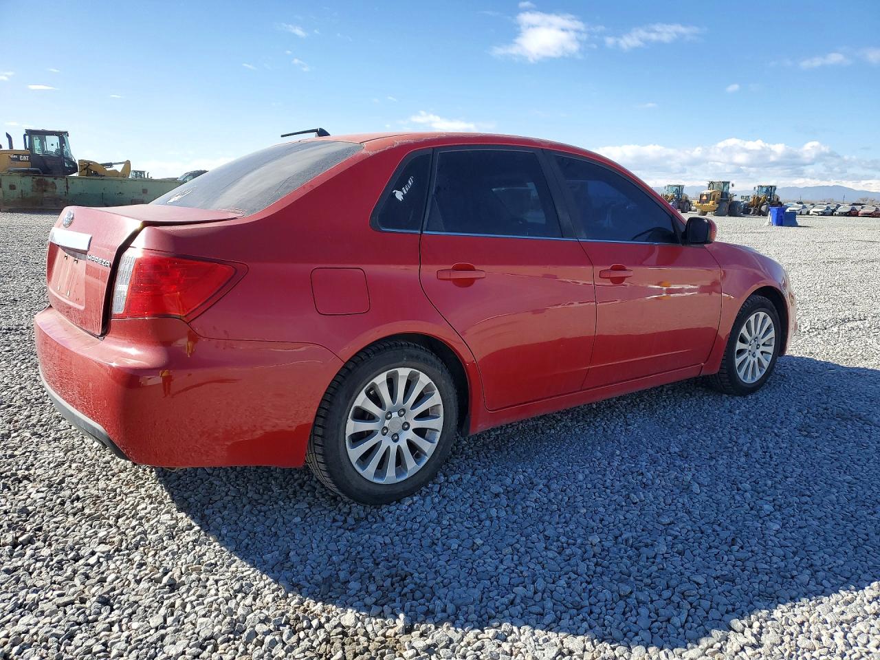2009 Subaru Impreza 2.5i Premium Red vin: JF1GE60699H512416