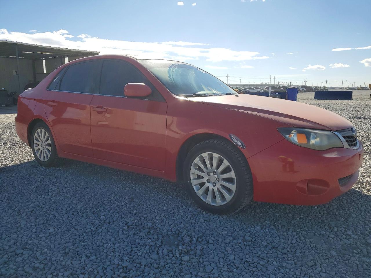 2009 Subaru Impreza 2.5i Premium Red vin: JF1GE60699H512416