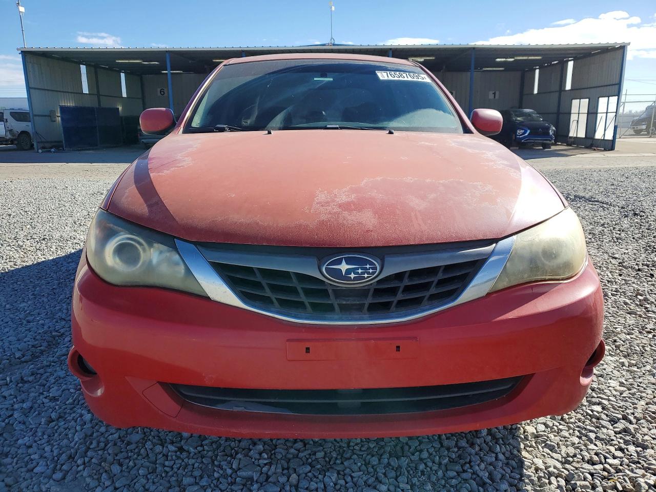 2009 Subaru Impreza 2.5i Premium Red vin: JF1GE60699H512416