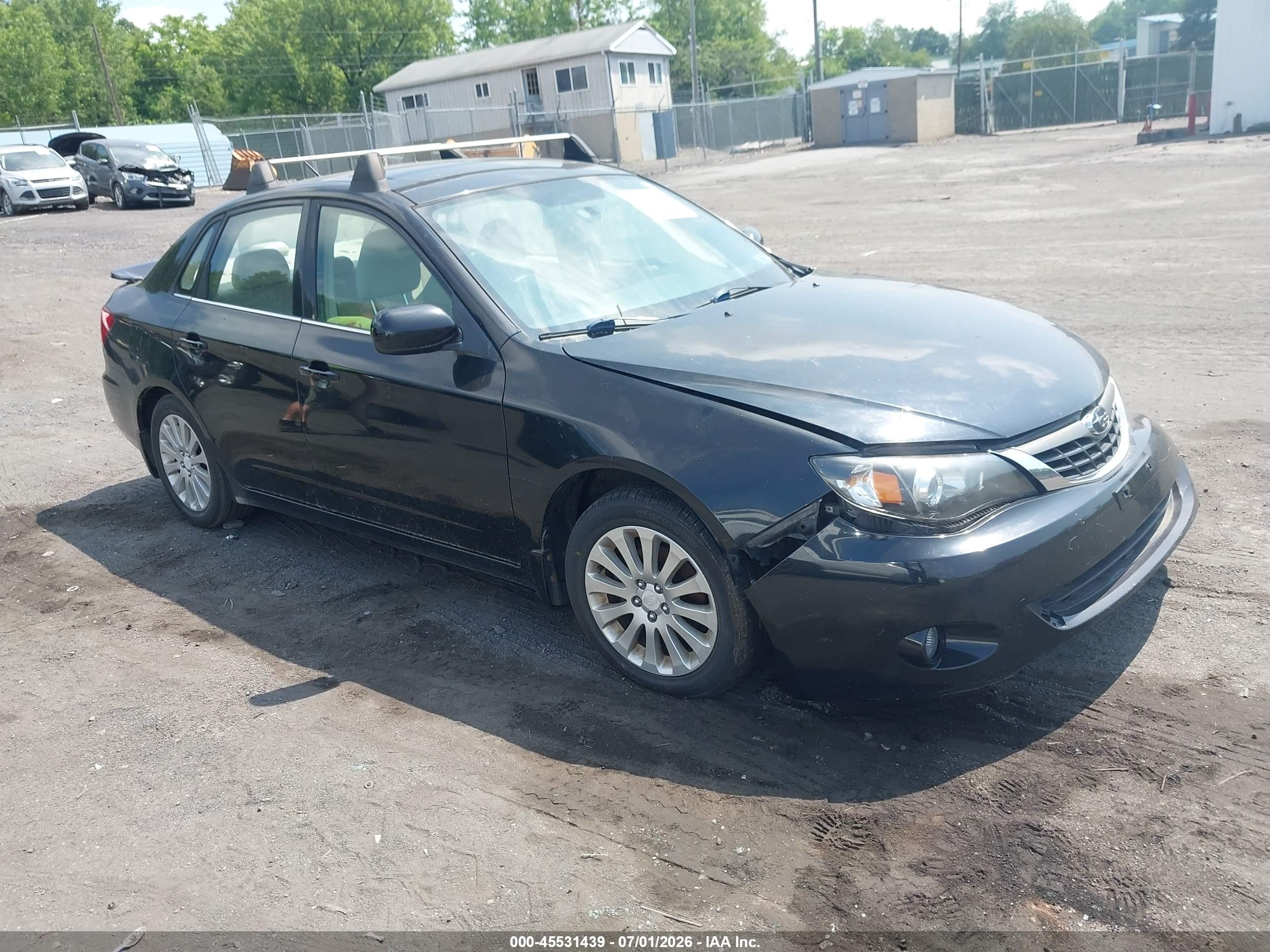 2009 Subaru Impreza 2.5i Черный vin: JF1GE606X9G520093