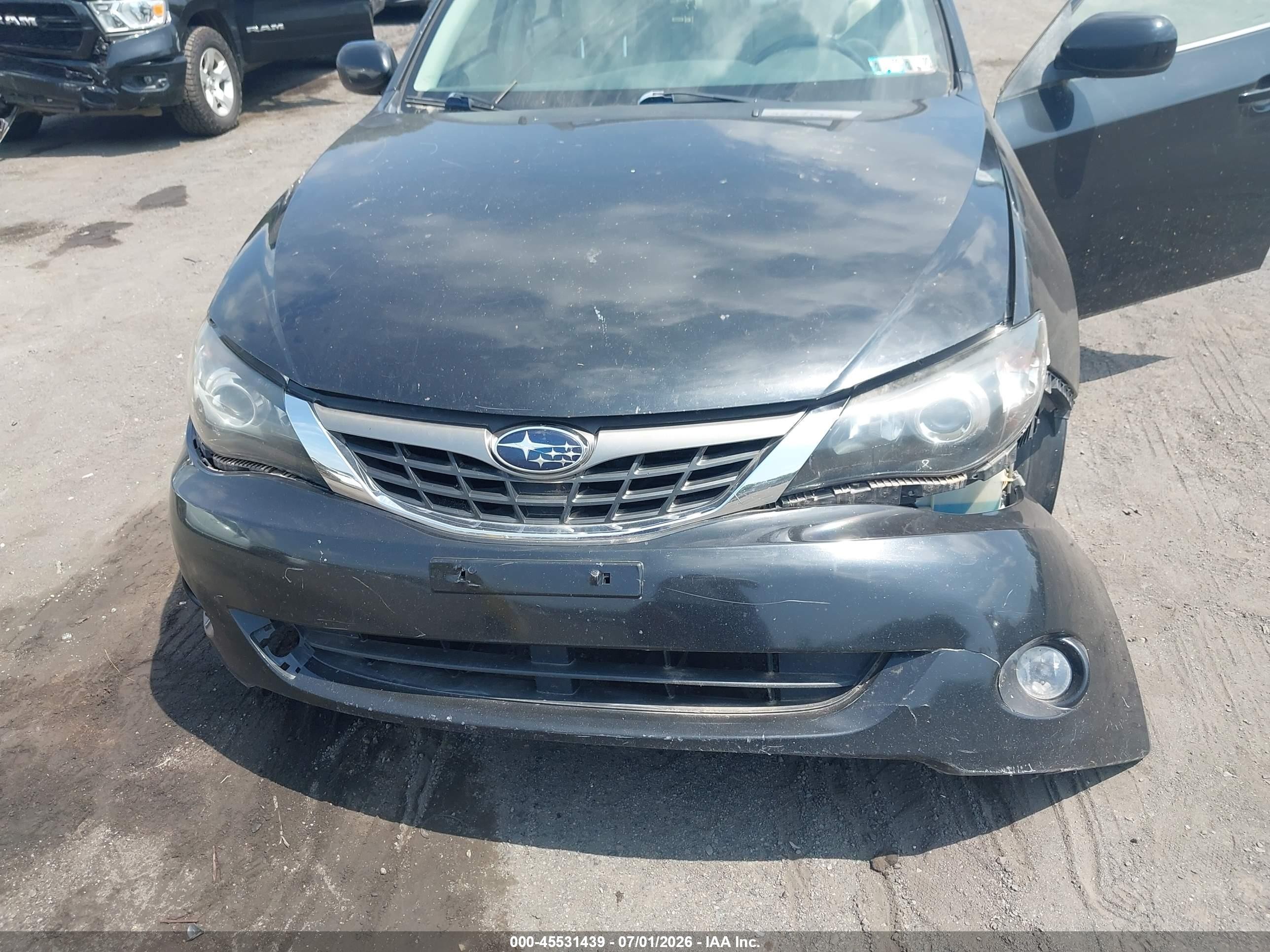 2009 Subaru Impreza 2.5i Black vin: JF1GE606X9G520093