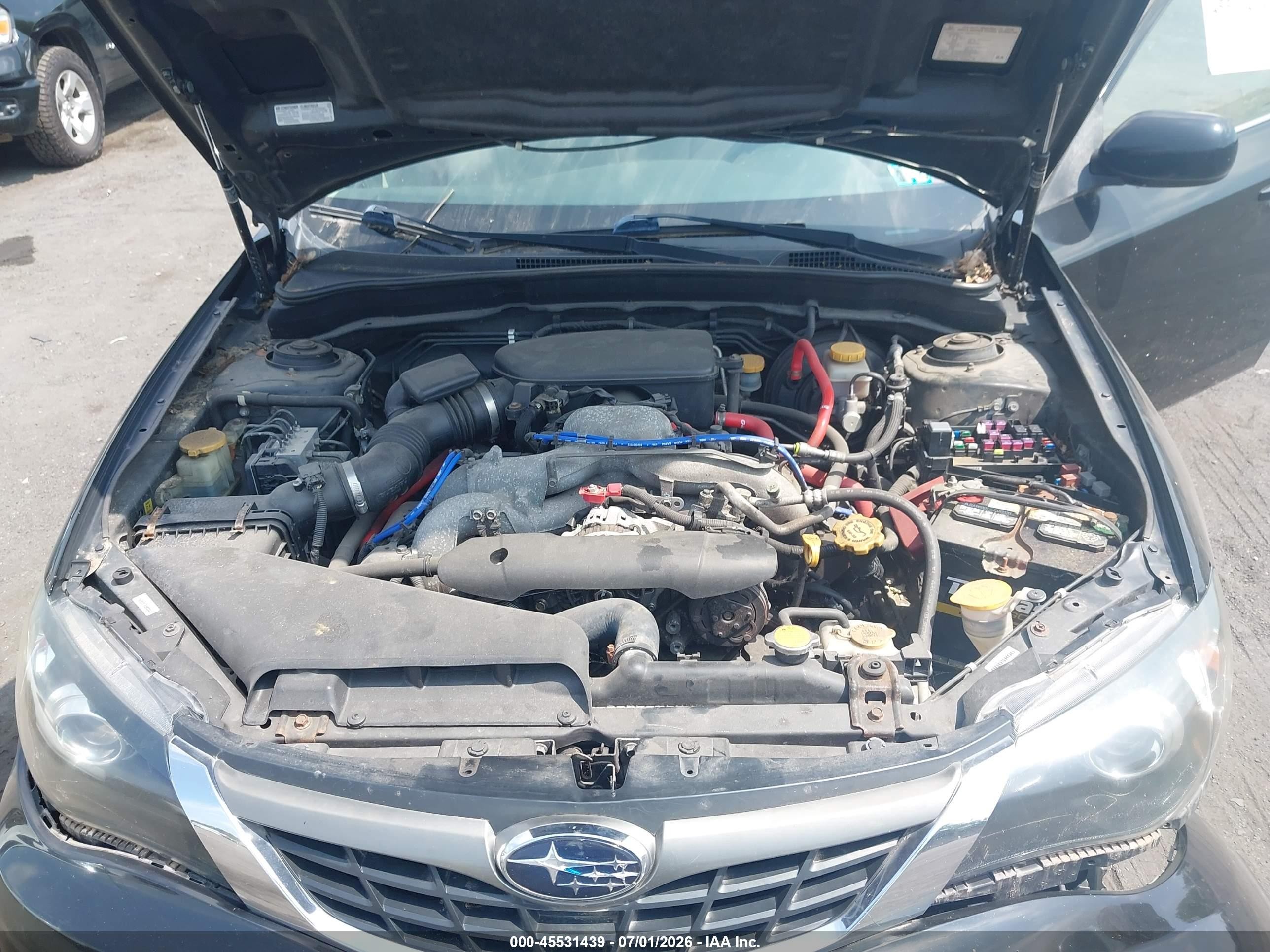 2009 Subaru Impreza 2.5i Black vin: JF1GE606X9G520093