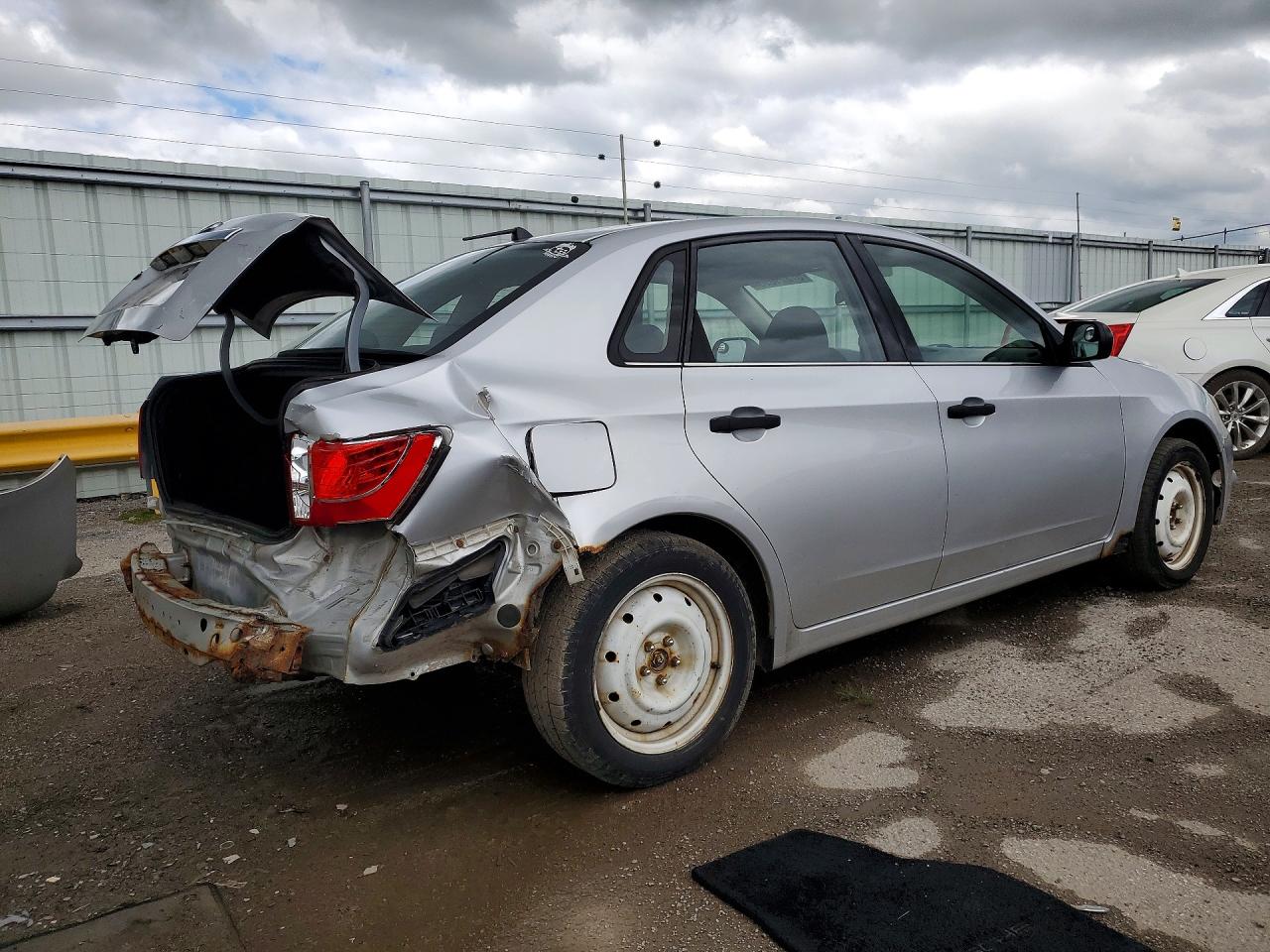 2008 Subaru Impreza 2.5i Серебряный vin: JF1GE61608G507396