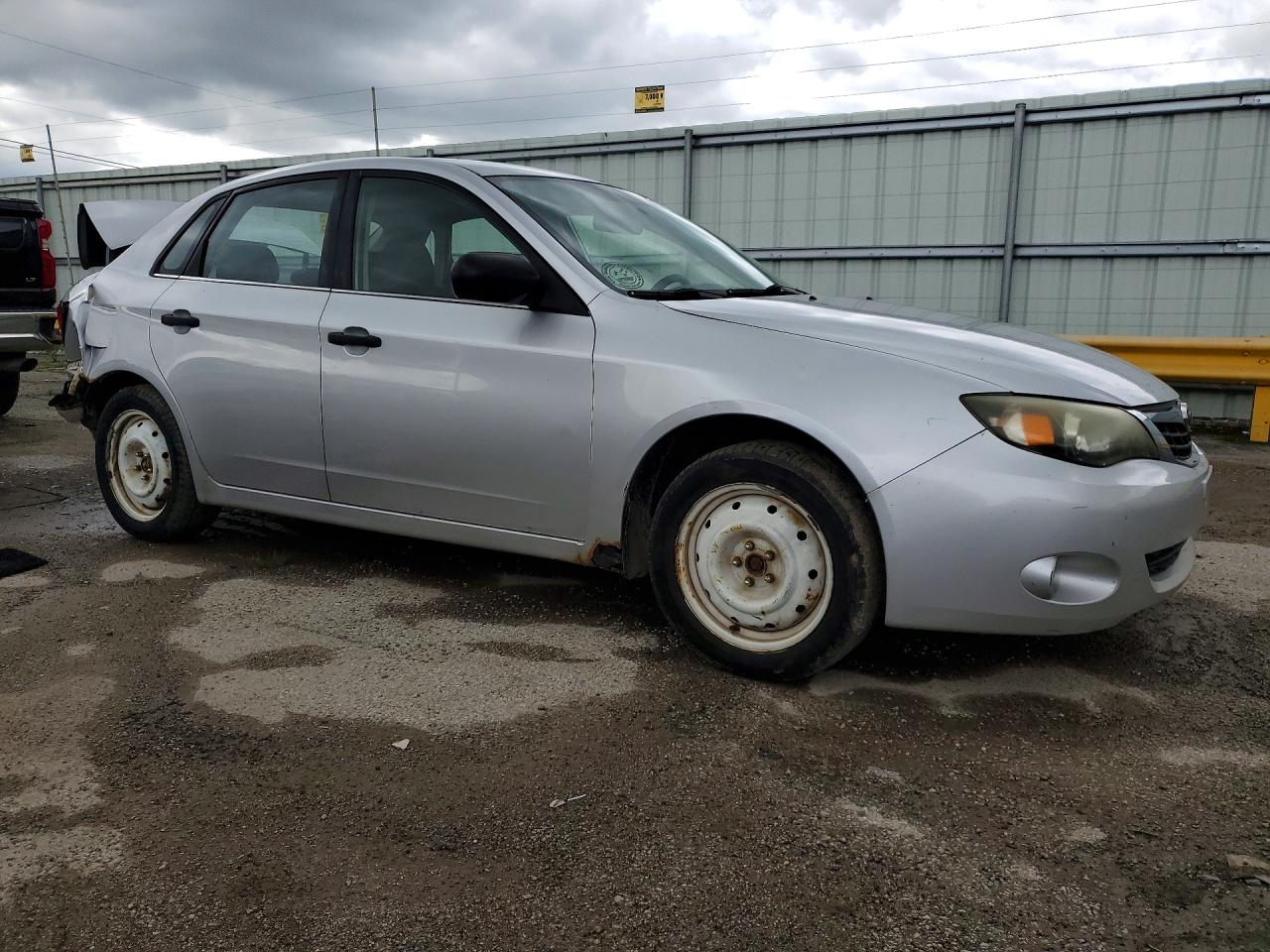 2008 Subaru Impreza 2.5i Серебряный vin: JF1GE61608G507396