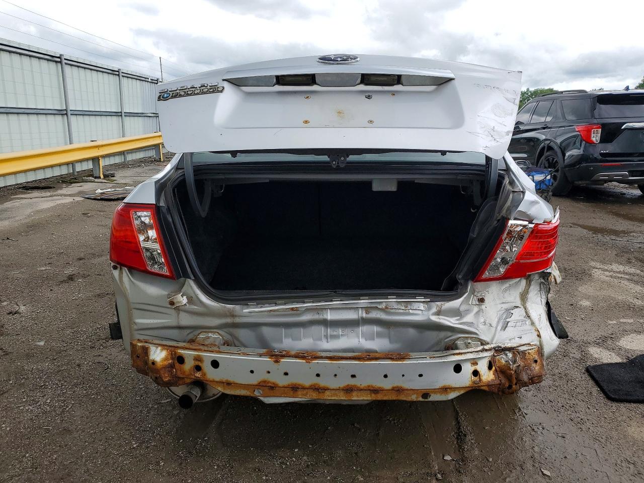2008 Subaru Impreza 2.5i Серебряный vin: JF1GE61608G507396