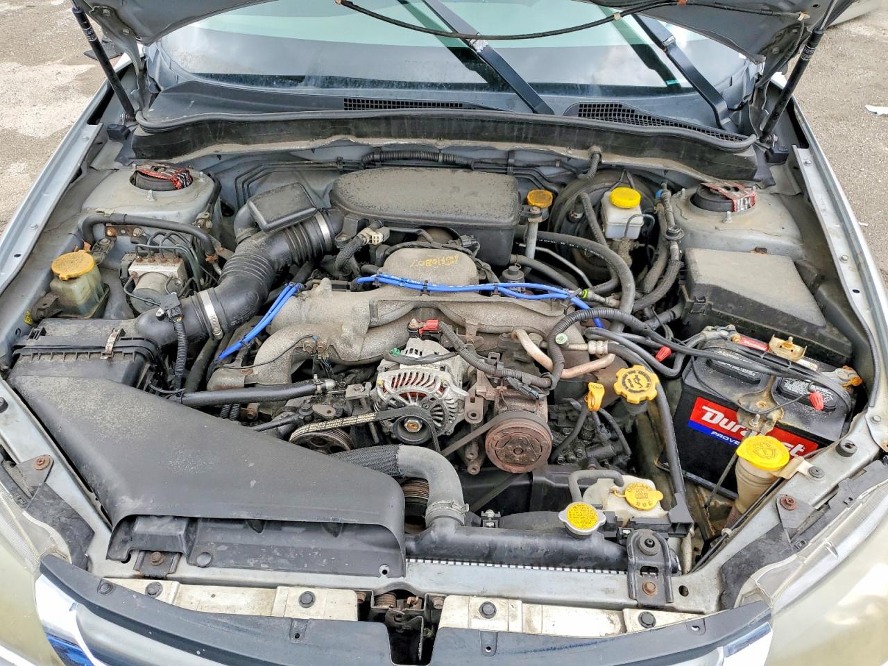 2008 Subaru Impreza 2.5i Серебряный vin: JF1GE61608G507396