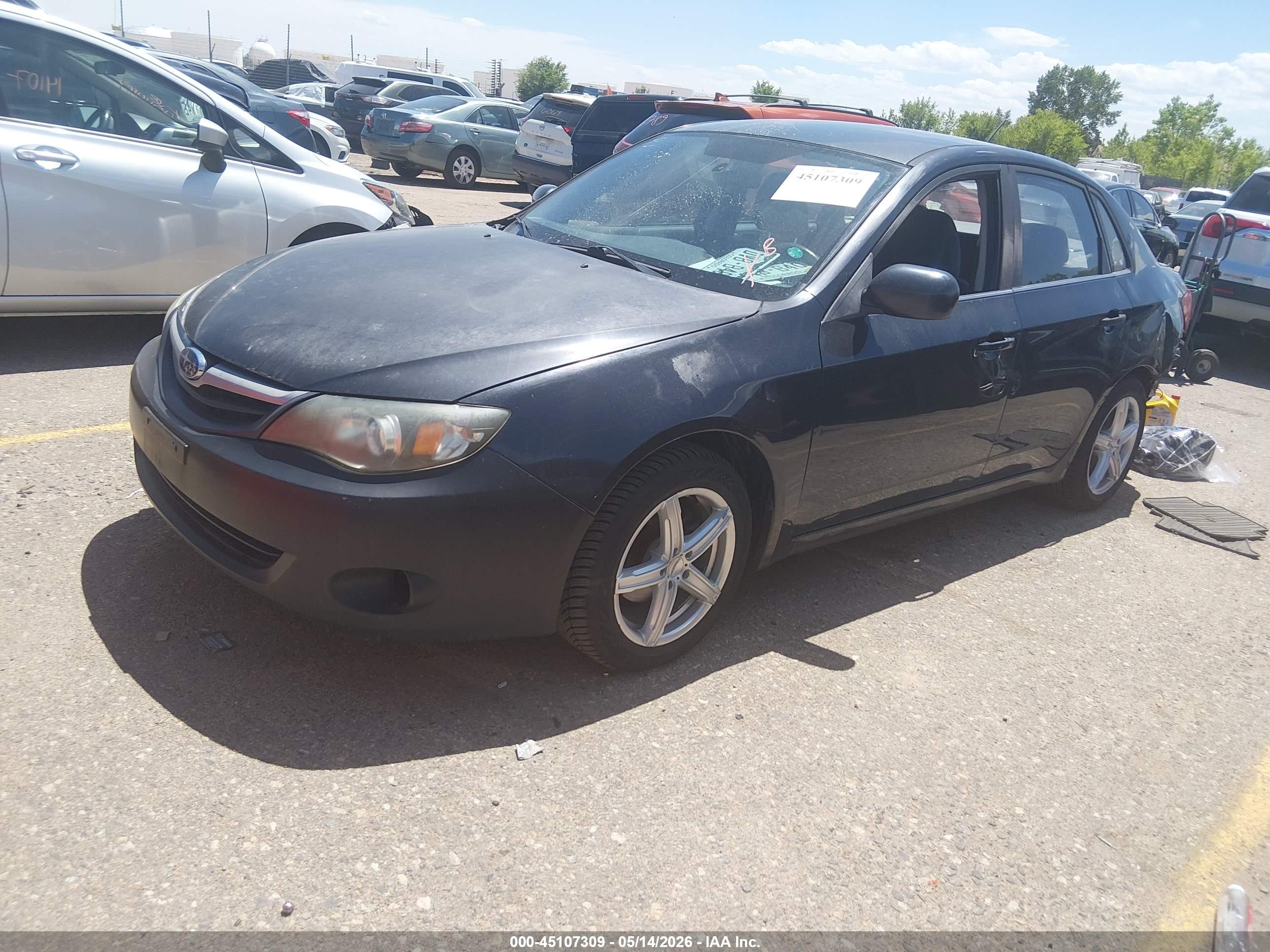 2008 Subaru Impreza  (natl) I/i W/premium Pkg/i W/sat/nav Black vin: JF1GE61608H521597
