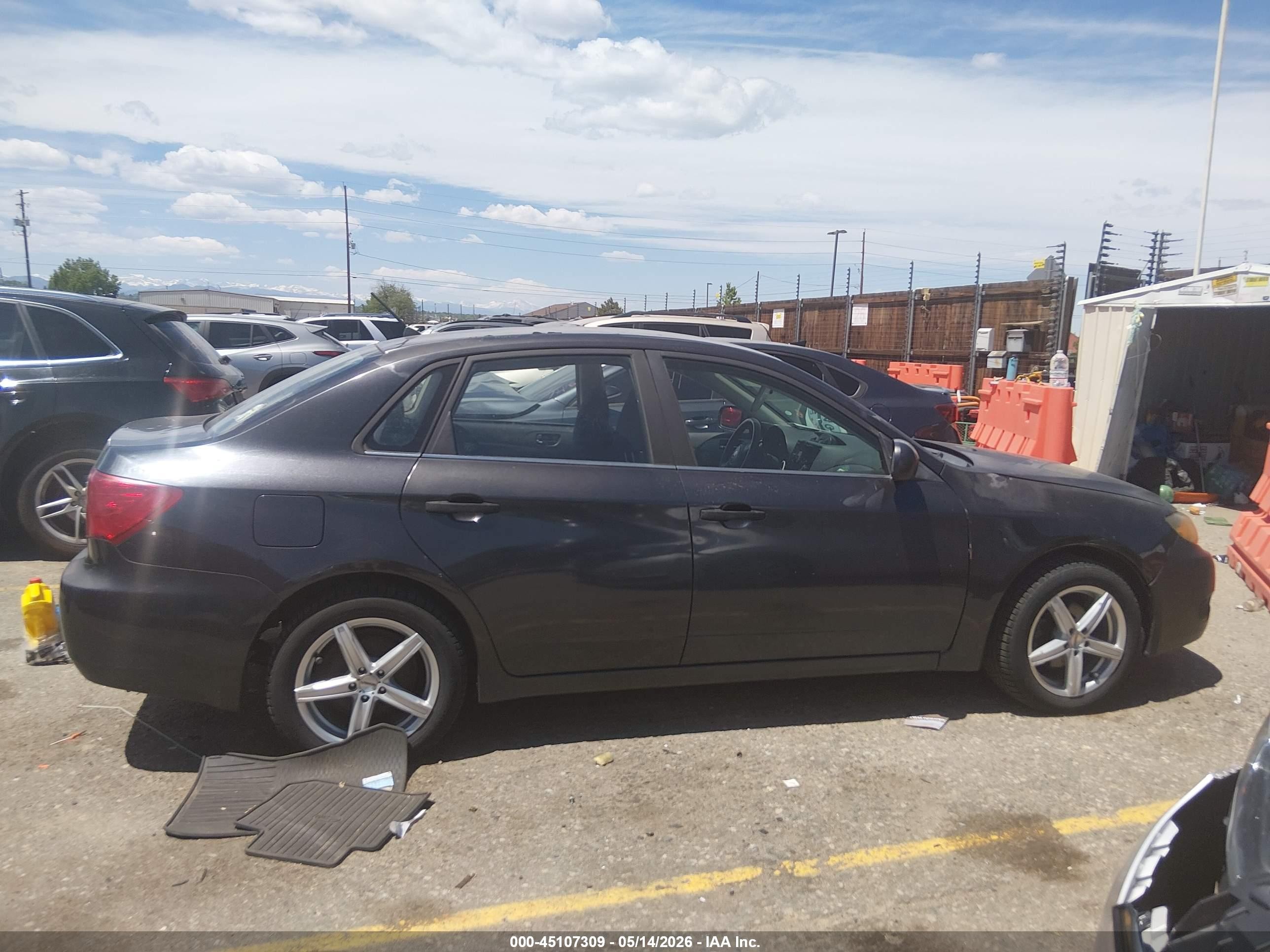 2008 Subaru Impreza  (natl) I/i W/premium Pkg/i W/sat/nav Black vin: JF1GE61608H521597