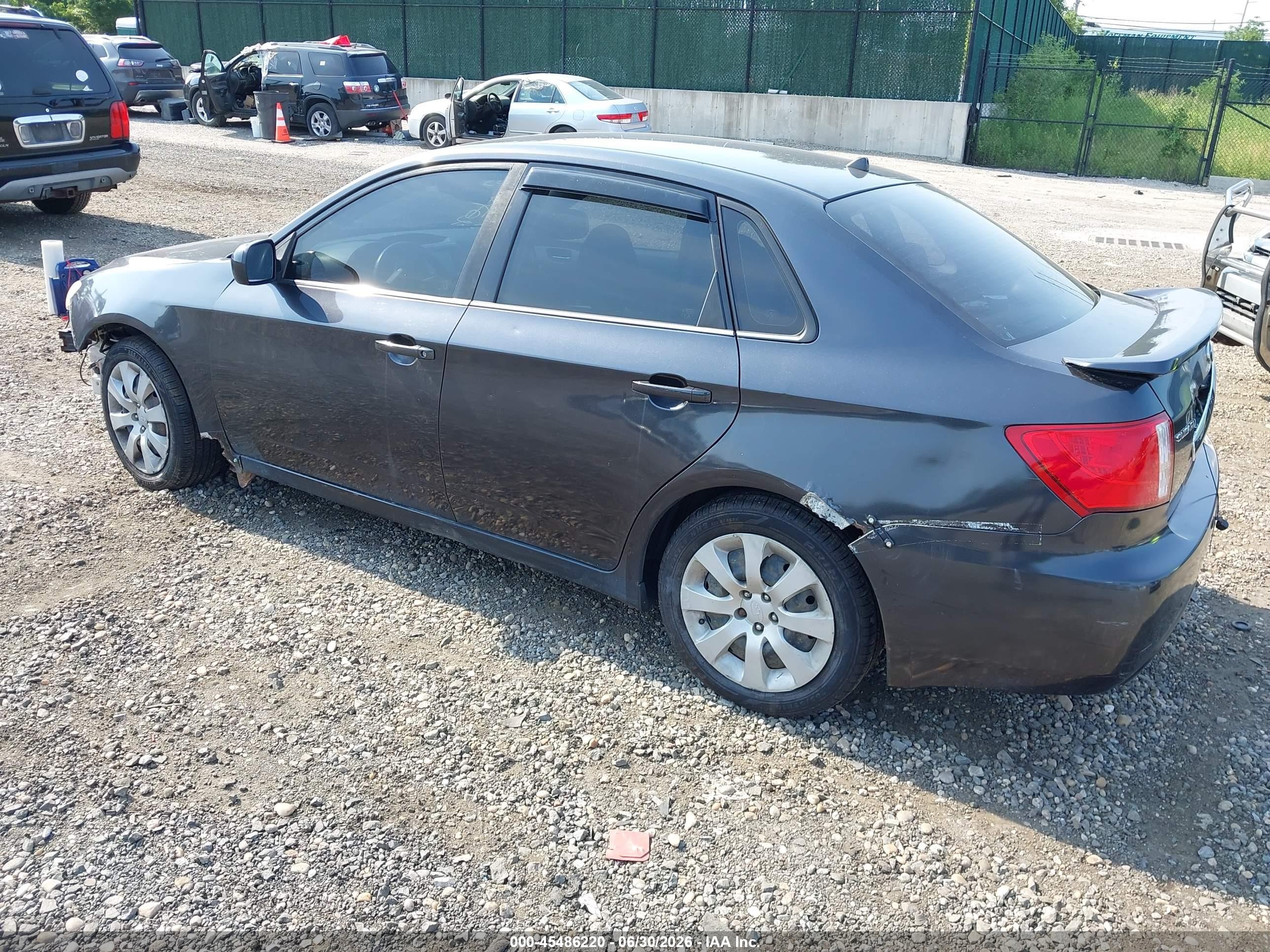 2009 Subaru Impreza 2.5i Black vin: JF1GE61609H515705