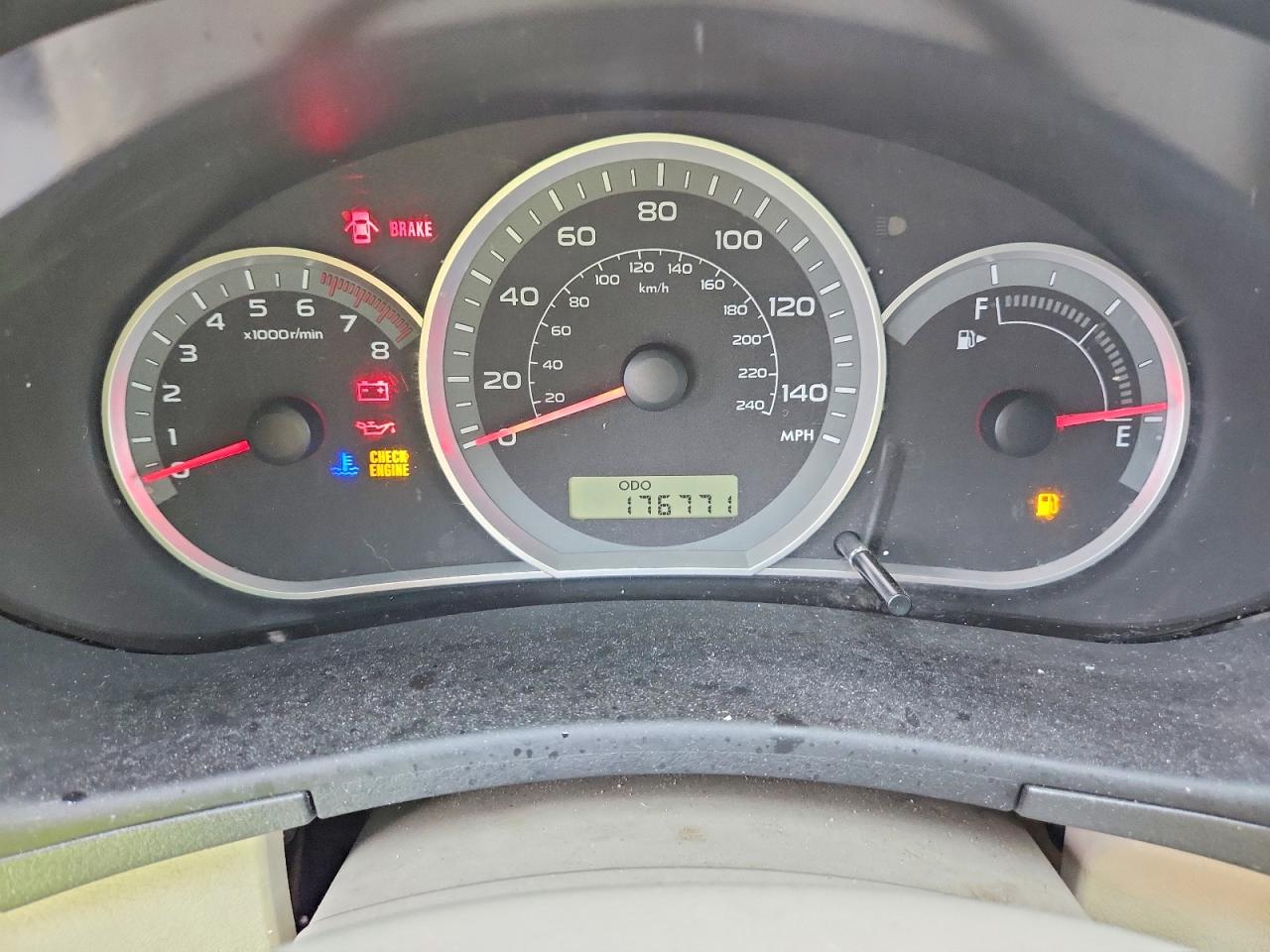 2008 Subaru Impreza 2.5i Blue vin: JF1GE61618G525860