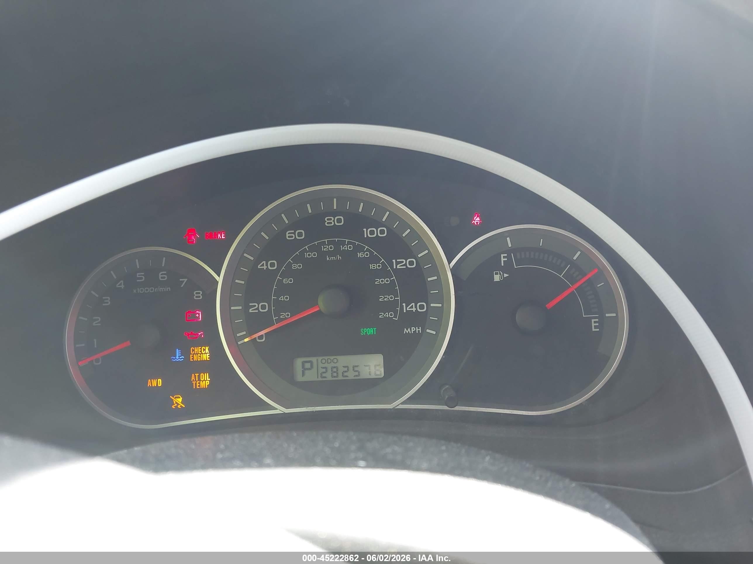 2008 Subaru Impreza  (natl) I W/premium Pkg Gray vin: JF1GE61618H512195