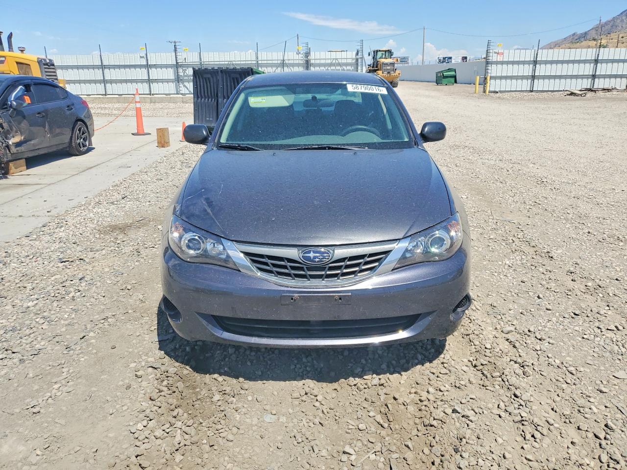 2008 Subaru Impreza 2.5i Gray vin: JF1GE61628H527367