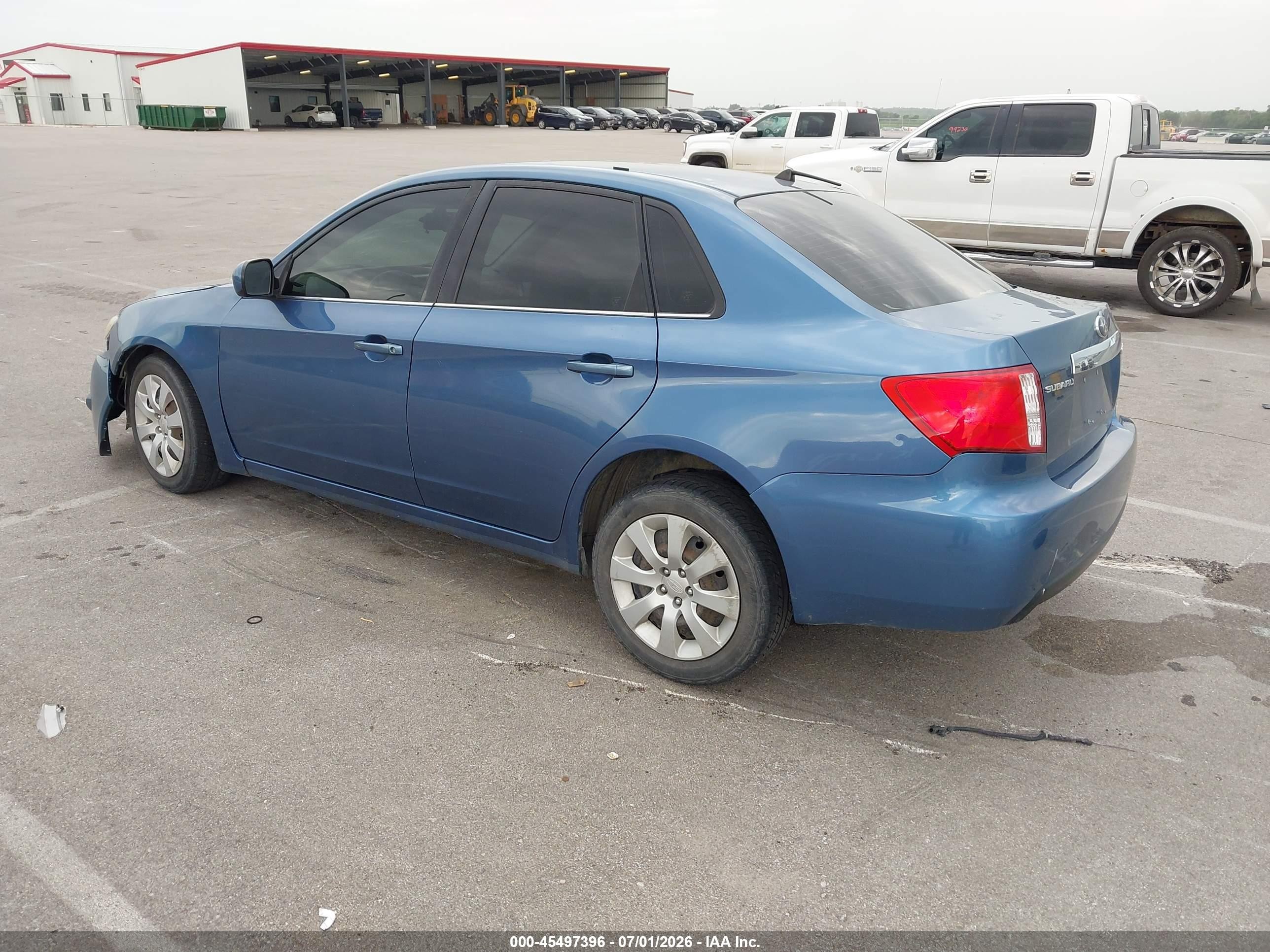 2009 Subaru Impreza 2.5i Blue vin: JF1GE61629H505063