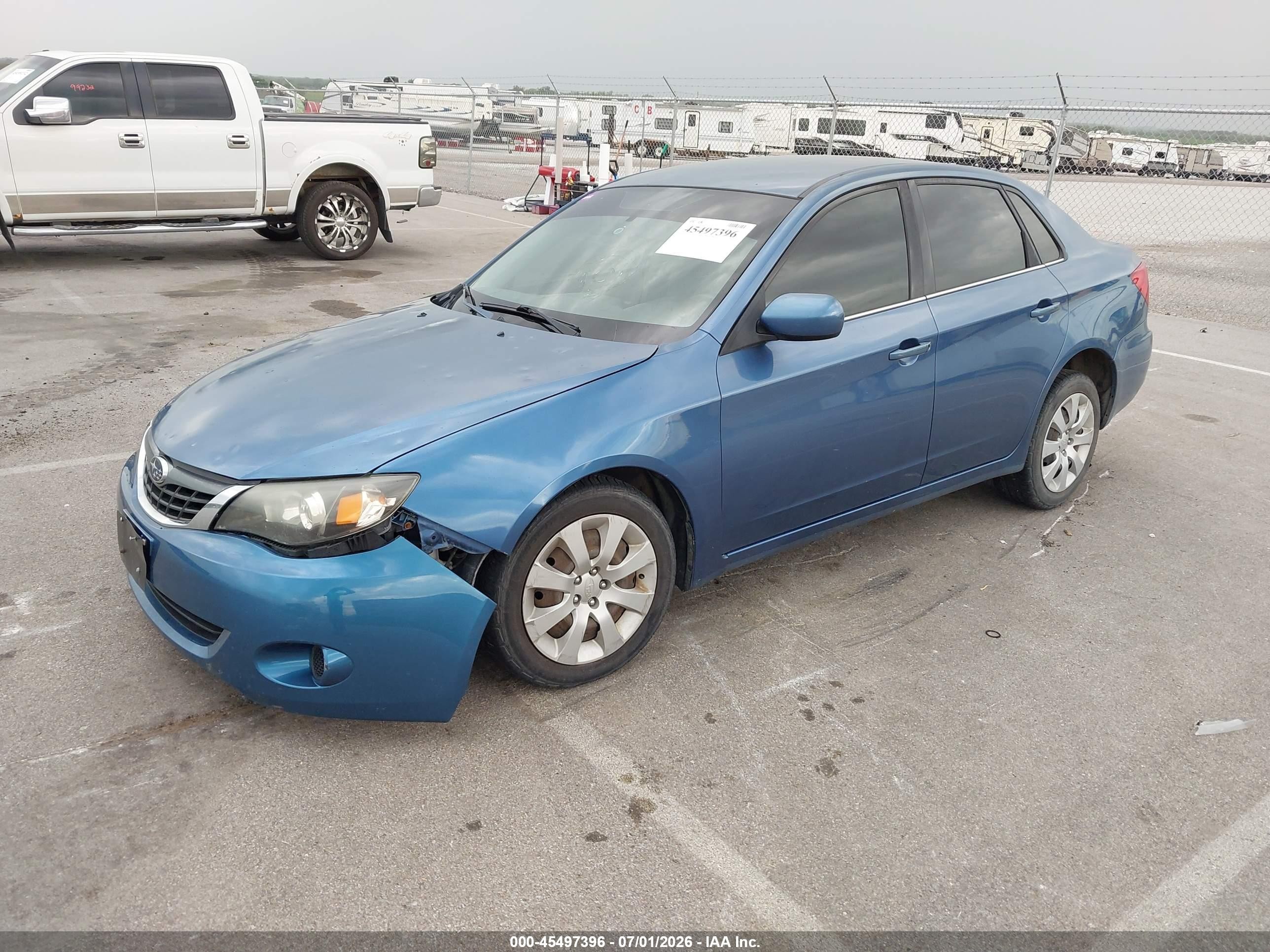 2009 Subaru Impreza 2.5i Blue vin: JF1GE61629H505063