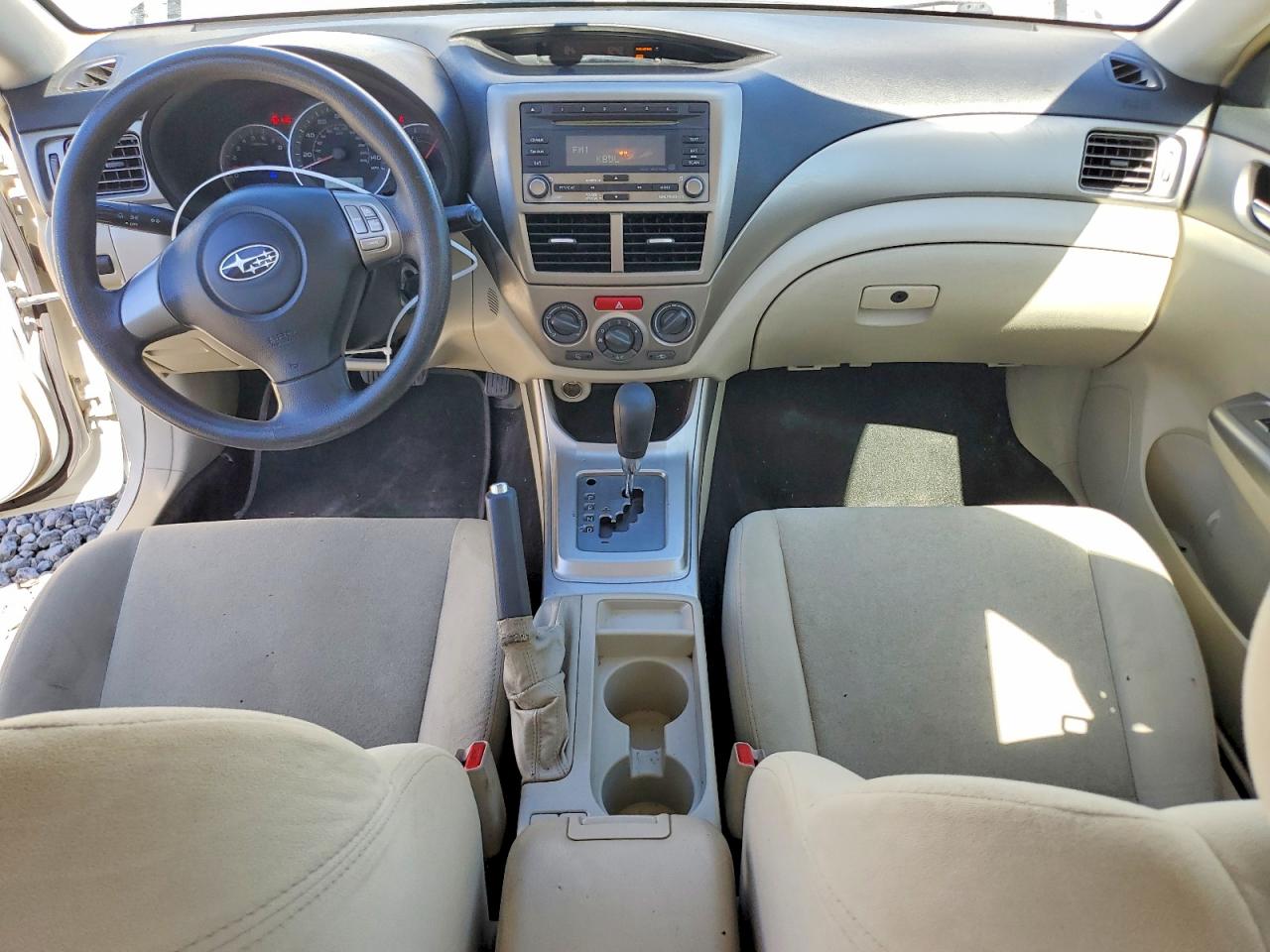 2009 Subaru Impreza 2.5i White vin: JF1GE61629H510649