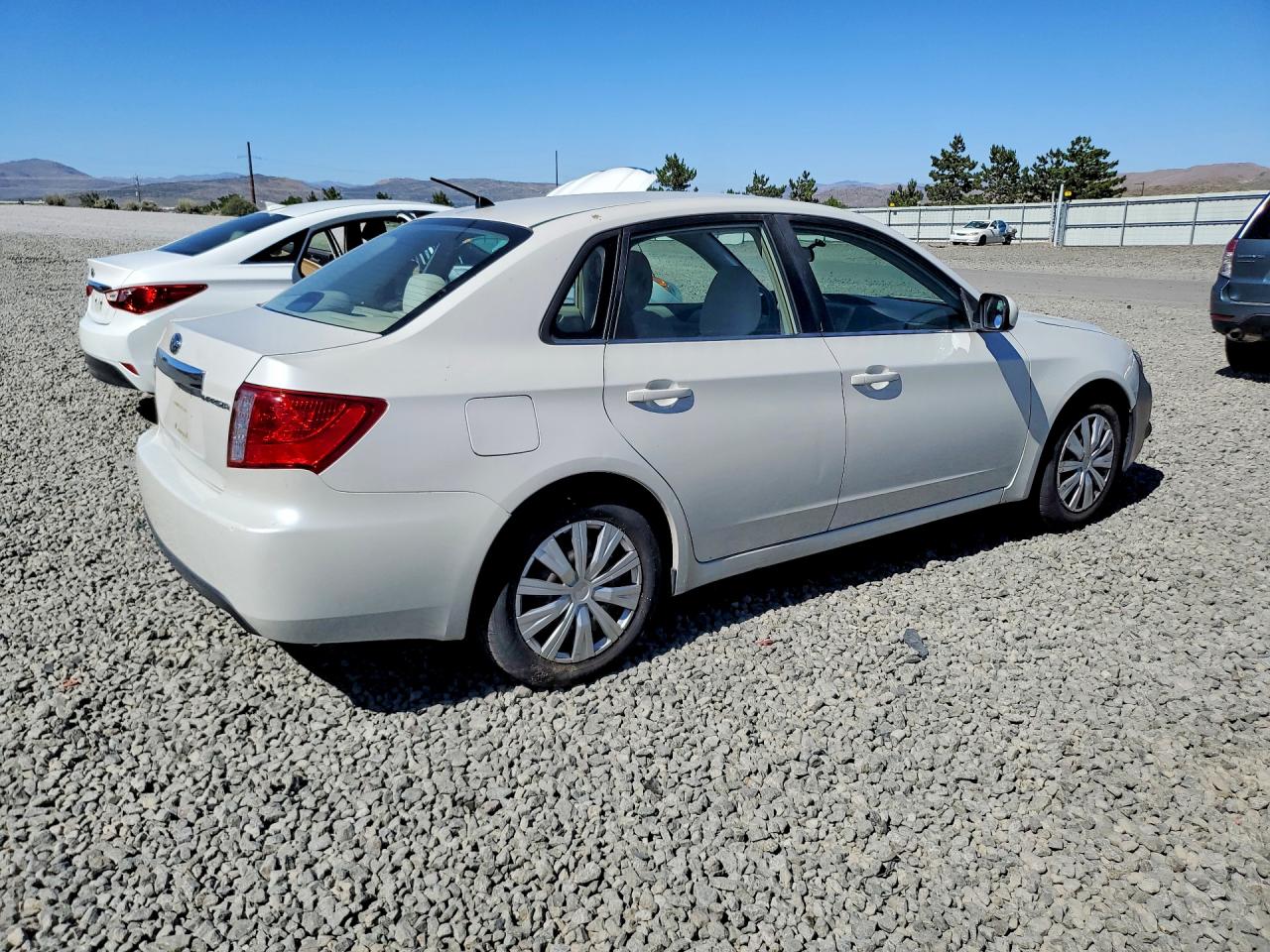 2009 Subaru Impreza 2.5i White vin: JF1GE61629H510649
