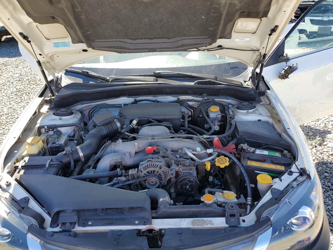2009 Subaru Impreza 2.5i White vin: JF1GE61629H510649
