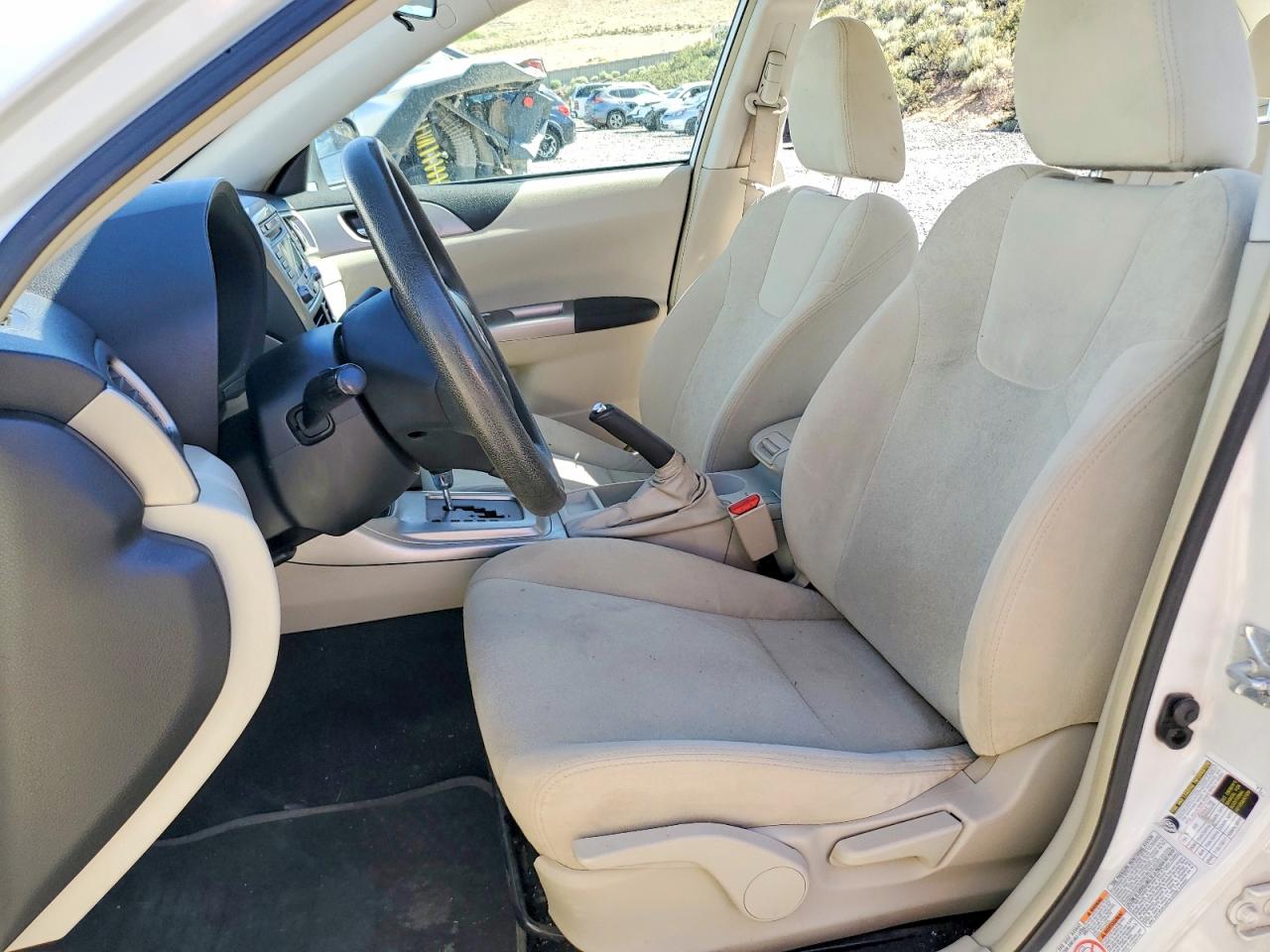 2009 Subaru Impreza 2.5i White vin: JF1GE61629H510649