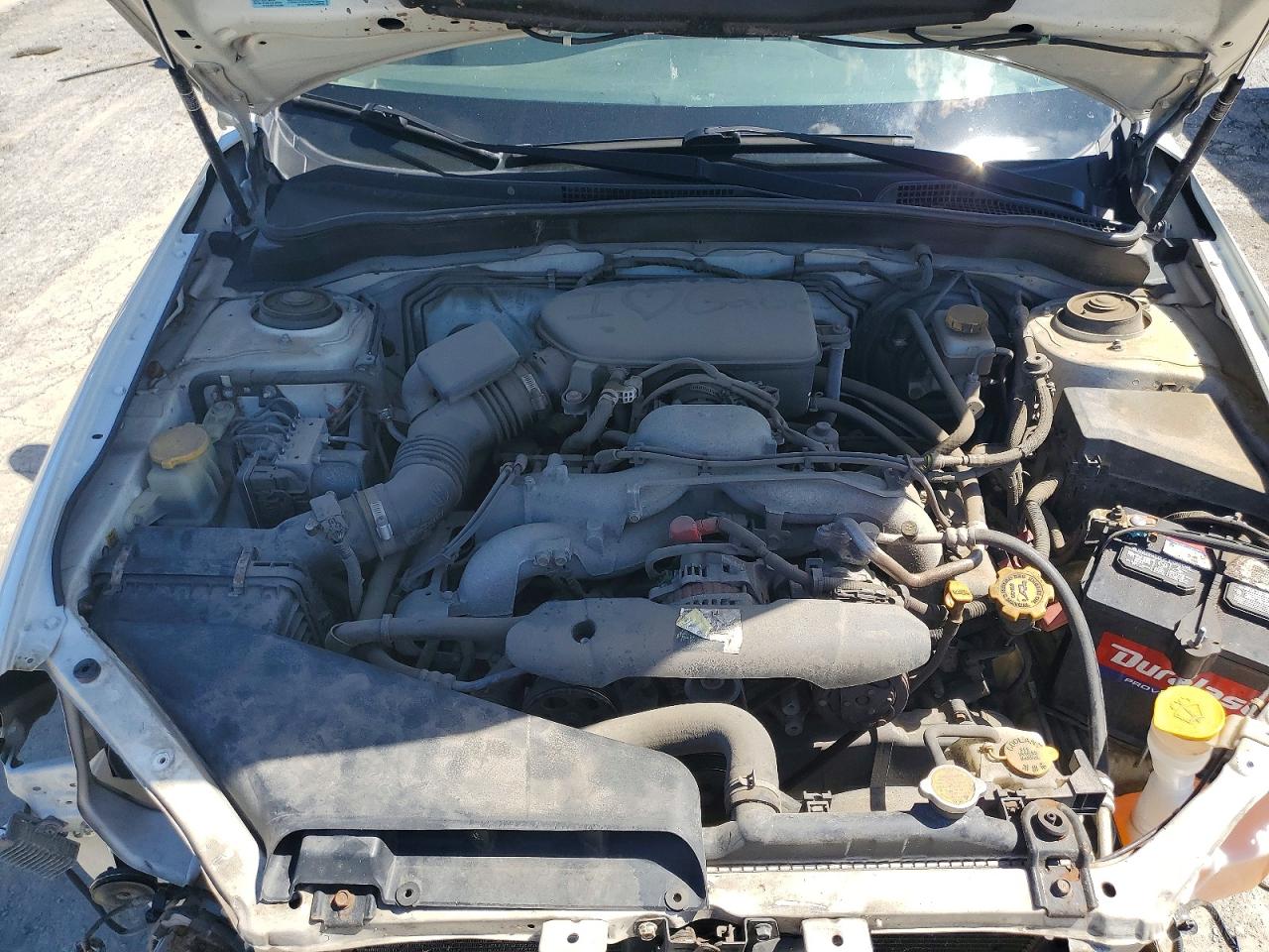 2009 Subaru Impreza 2.5i White vin: JF1GE61639H514323