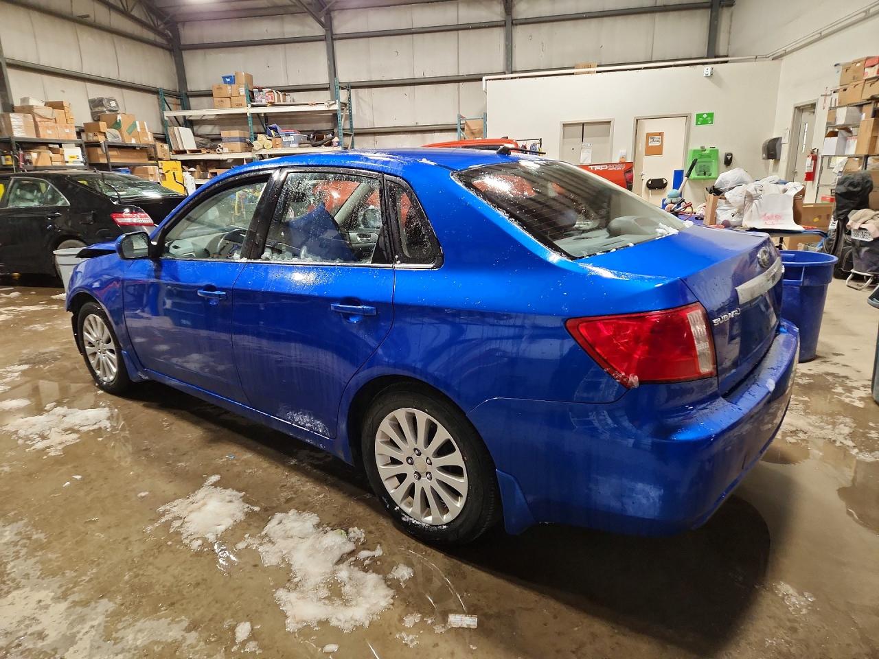 2008 Subaru Impreza 2.5i Blue vin: JF1GE61648H509680