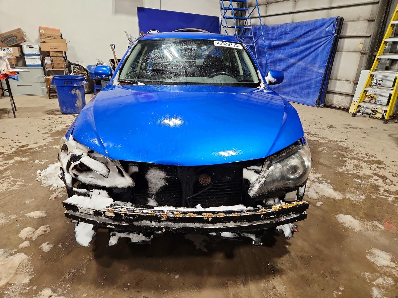 2008 Subaru Impreza 2.5i Blue vin: JF1GE61648H509680