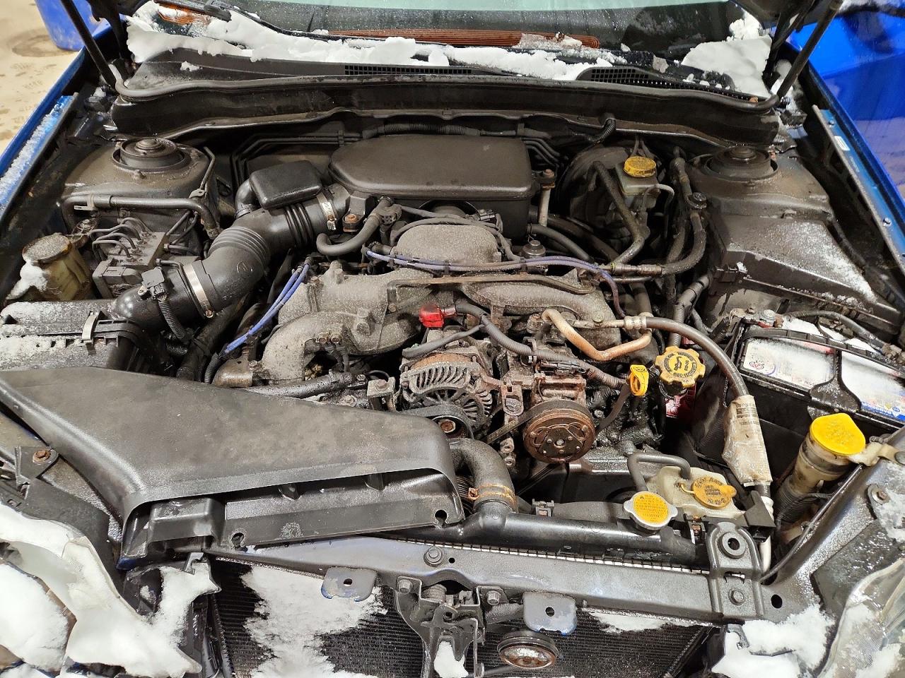 2008 Subaru Impreza 2.5i Blue vin: JF1GE61648H509680
