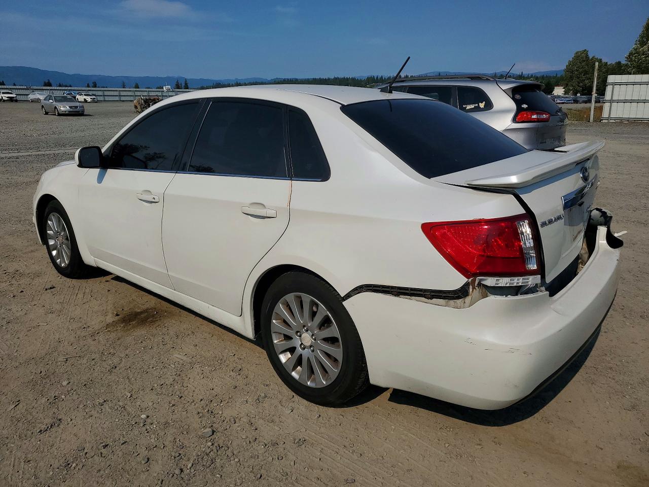 2008 Subaru Impreza 2.5i White vin: JF1GE61648H515169