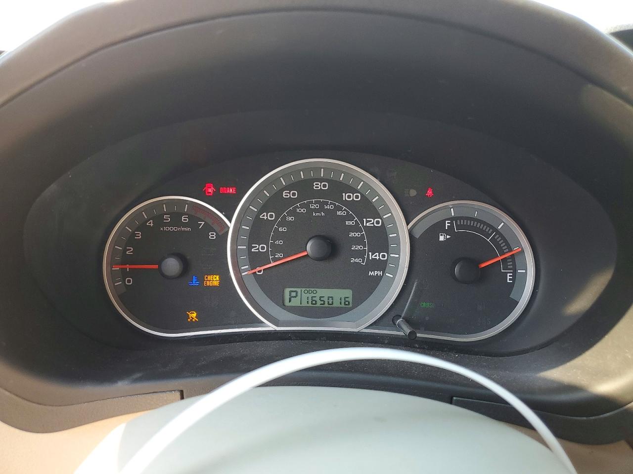 2008 Subaru Impreza 2.5i White vin: JF1GE61648H515169