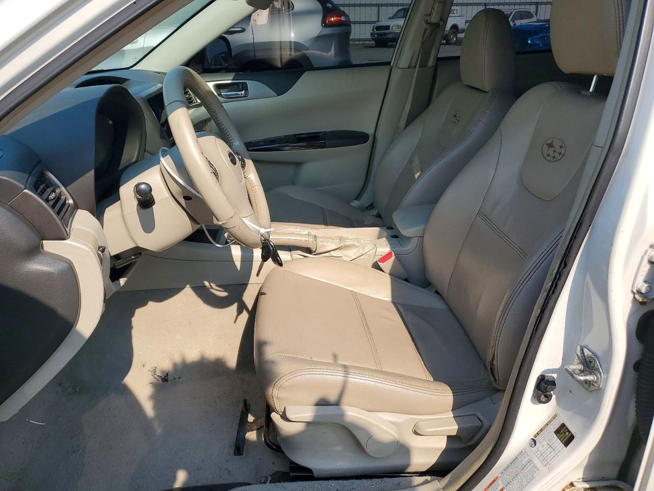 2008 Subaru Impreza 2.5i White vin: JF1GE61648H515169