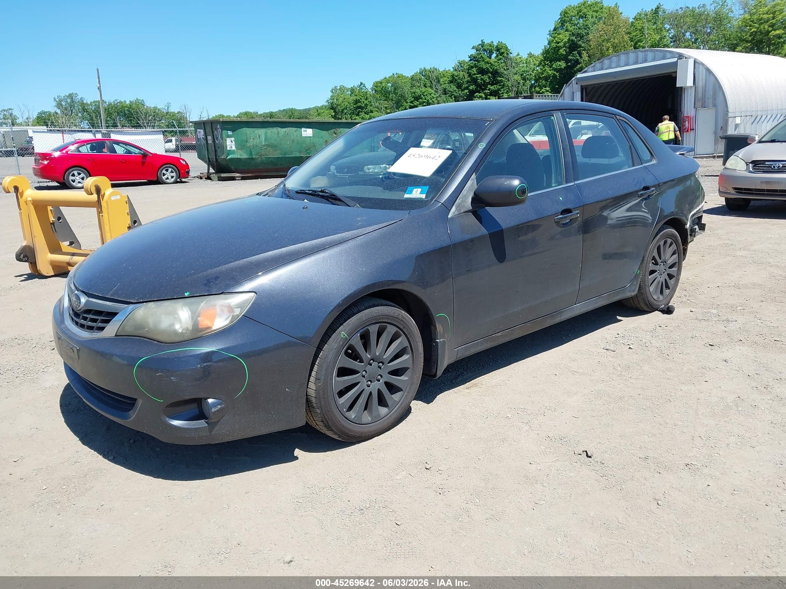 2008 Subaru Impreza  (natl) I W/premium Pkg Black vin: JF1GE61658H510336